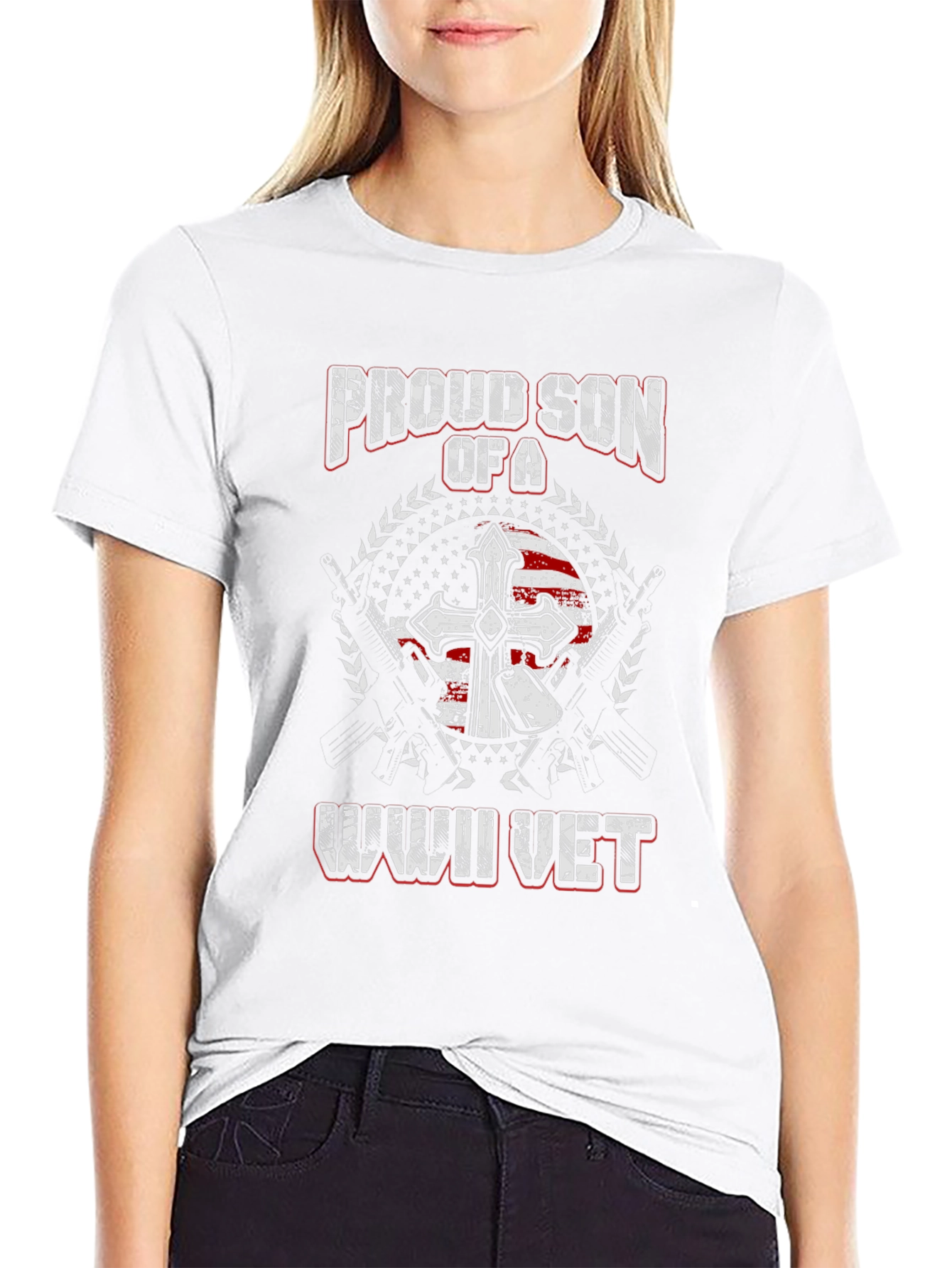 Proud Son of WWII Vet Graphic Tee