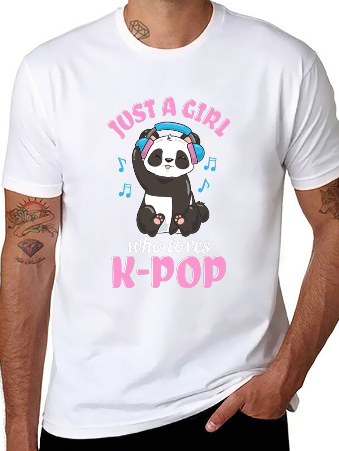 K-Pop Panda T-Shirt