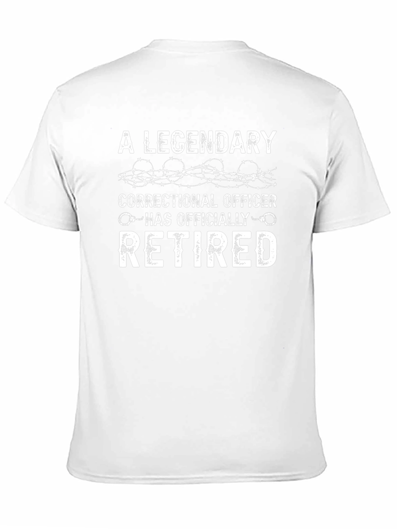 Correctional Officer Retirement T-Shirt