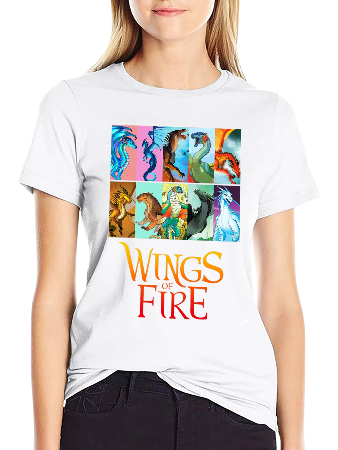 Wings of Fire Graphic T-Shirt - Black Cotton Tee