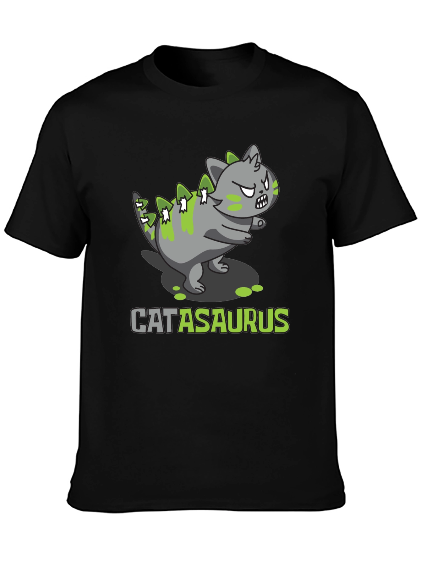 Catasaurus T-Shirt - Funny Cat Dinosaur Tee