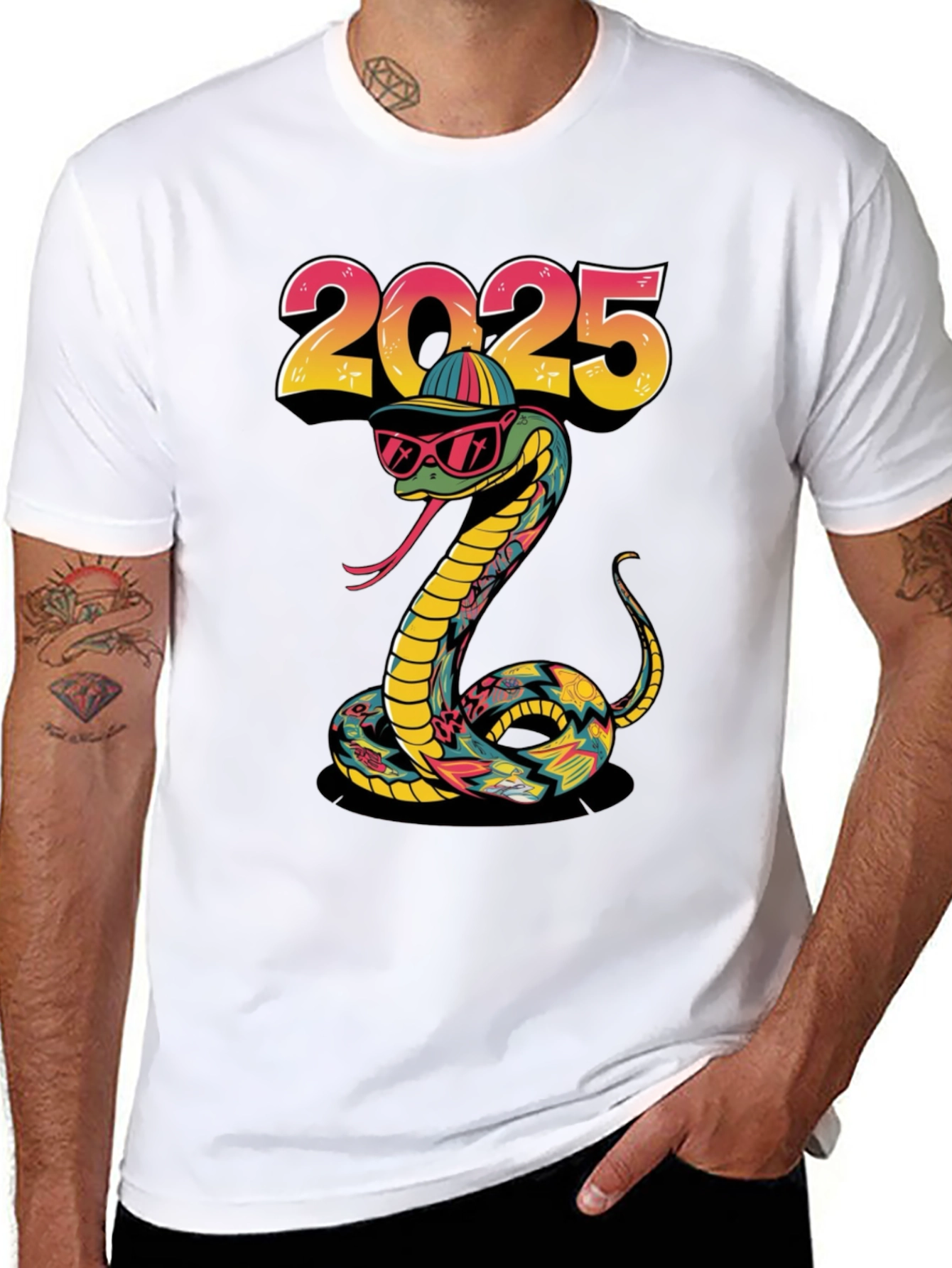2025 Snake Graphic T-Shirt