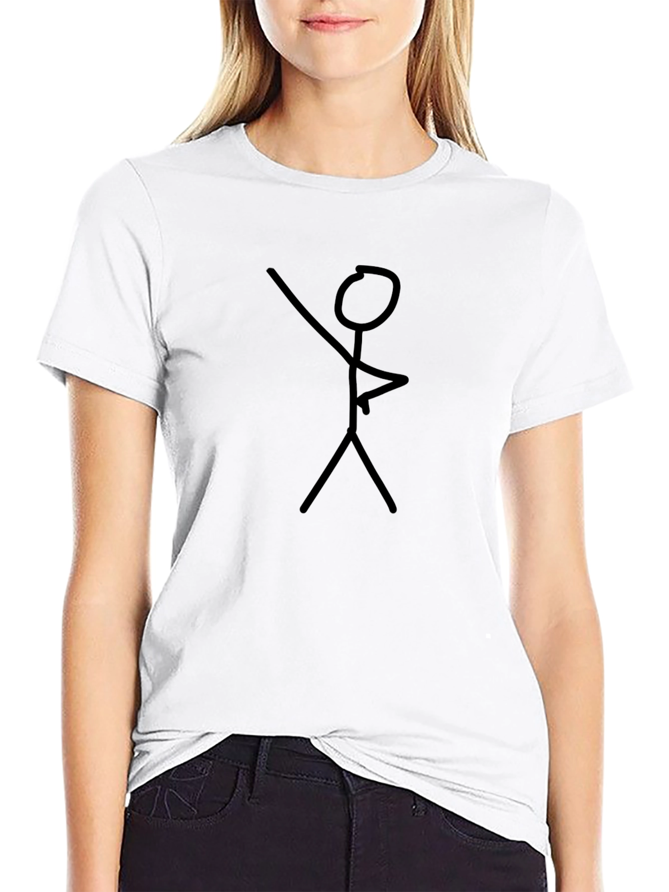 Stick Figure Graphic Tee