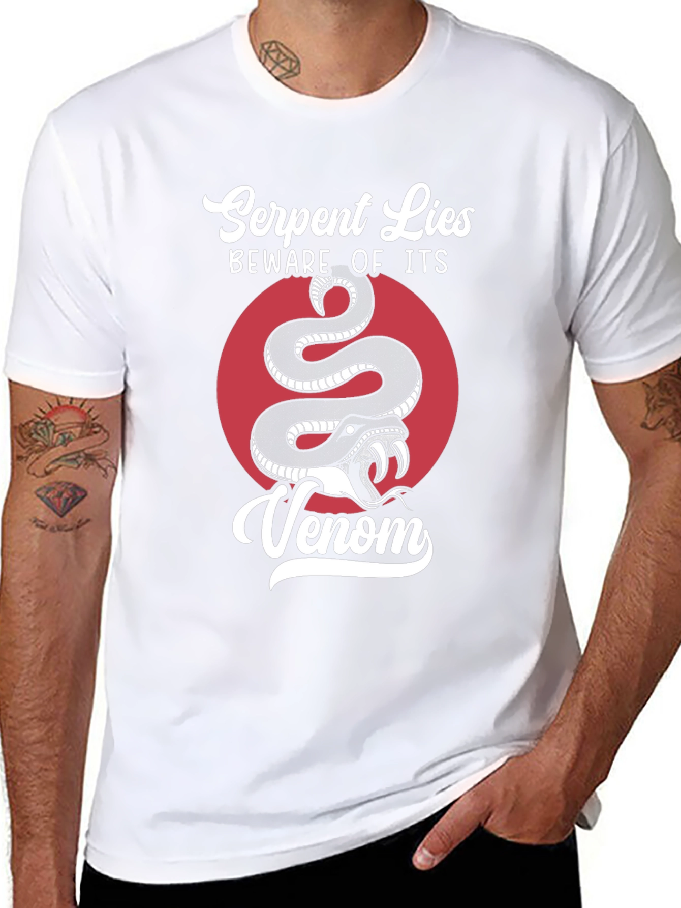 Serpent Lies Graphic T-Shirt