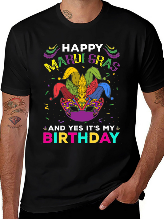 Happy Mardi Gras Birthday T-Shirt