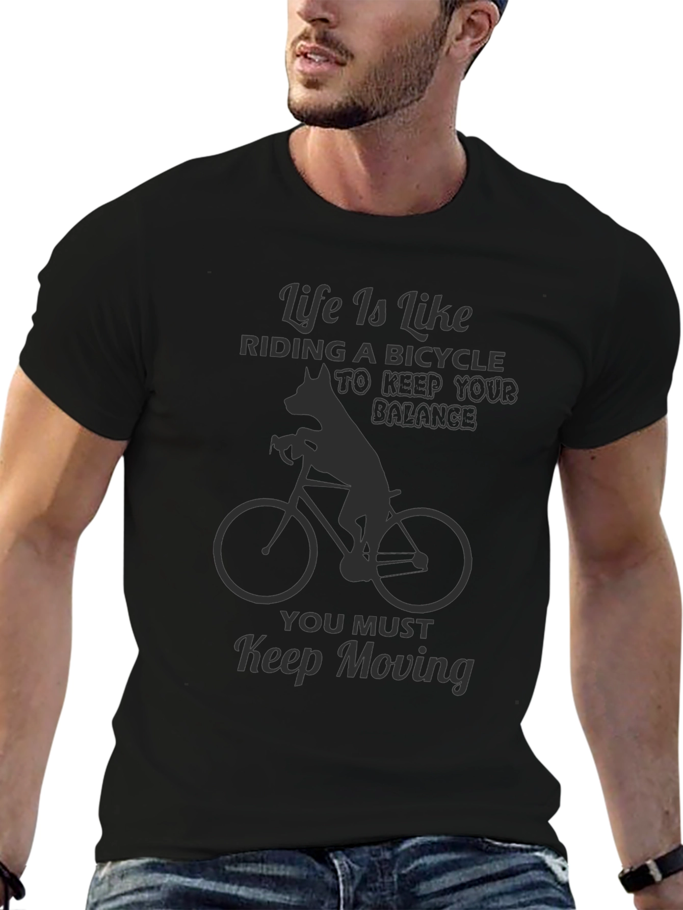 Life is Like Riding a Bicycle T-Shirt