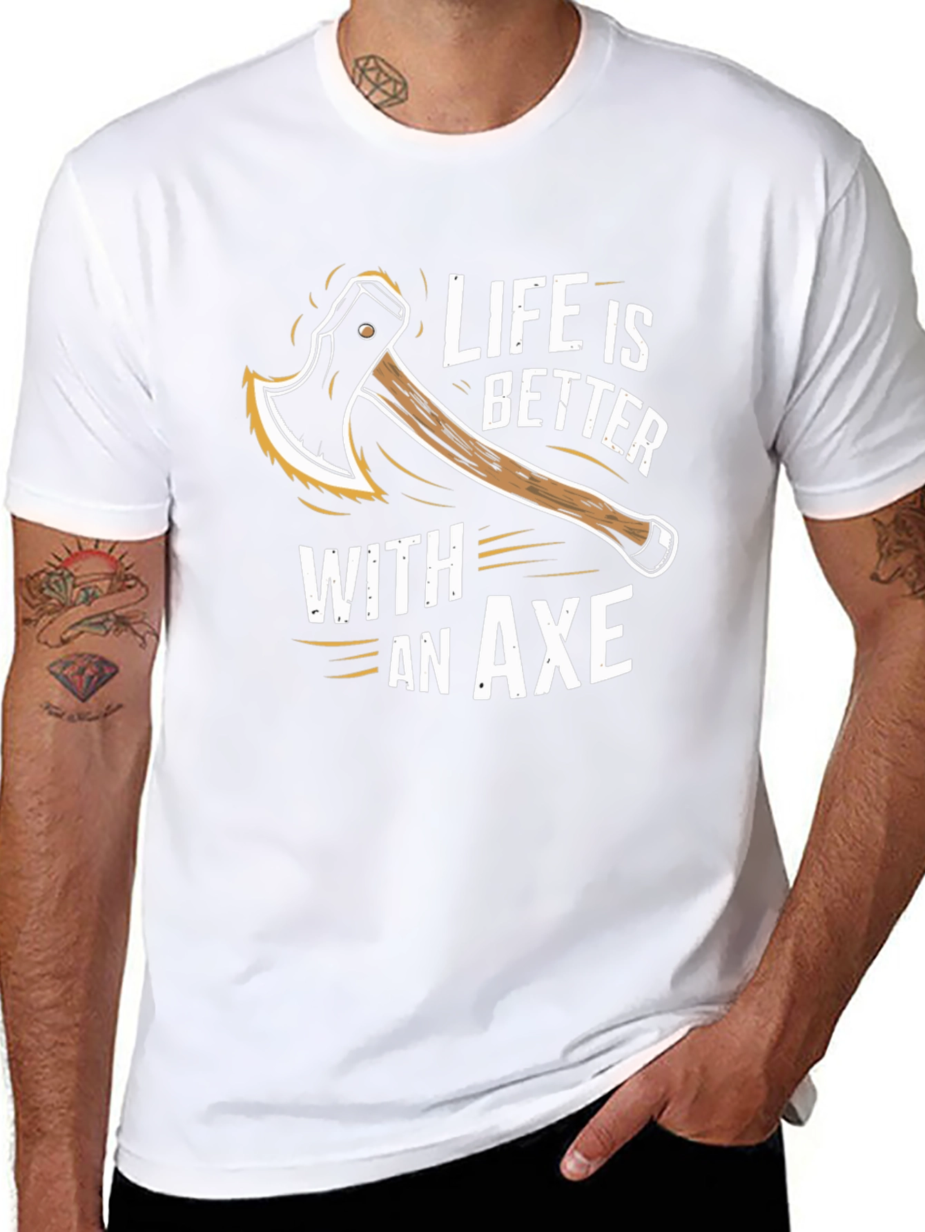 Life is Better With An Axe T-Shirt