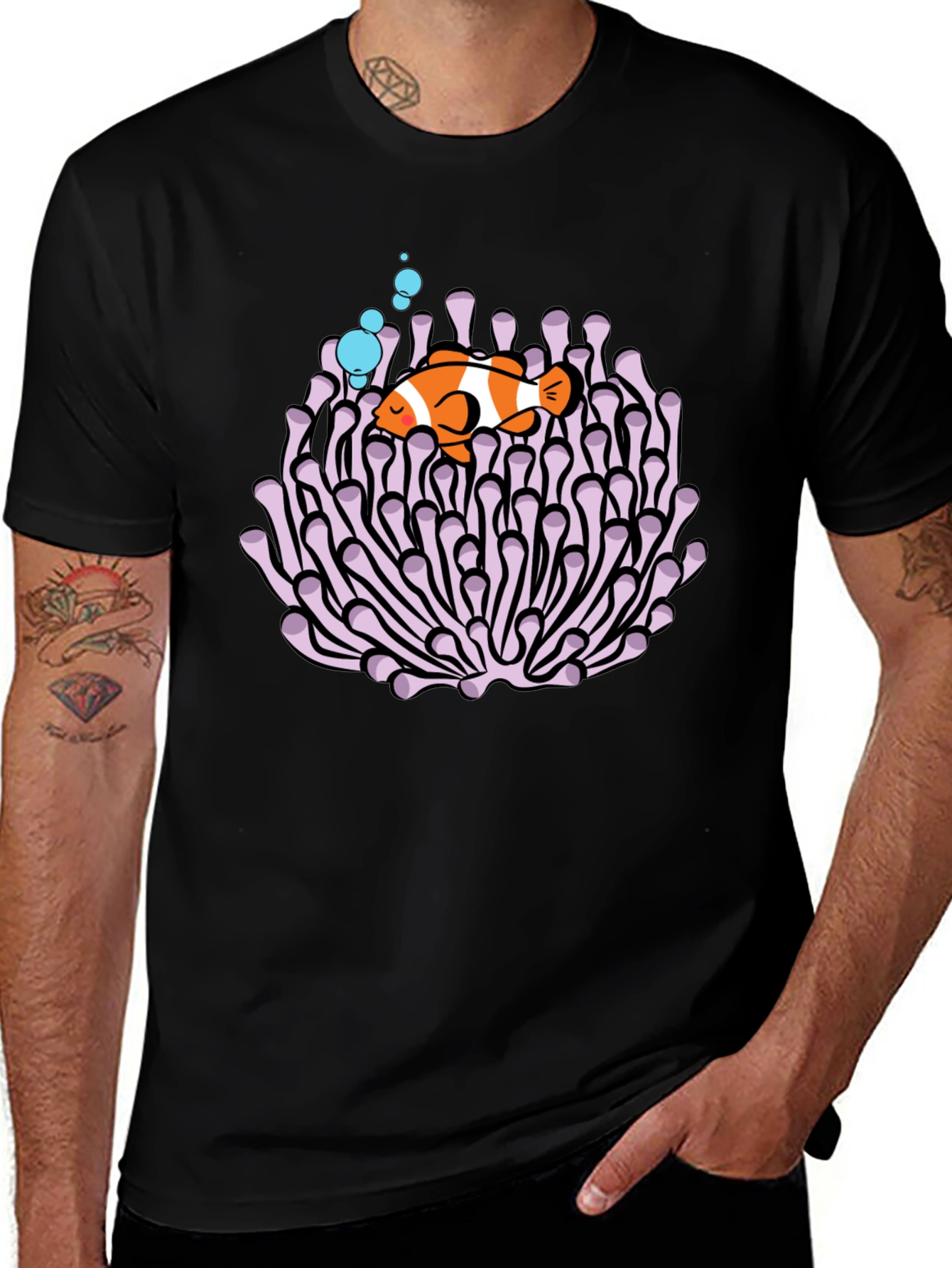 Clownfish Graphic Tee - Undersea Adventure