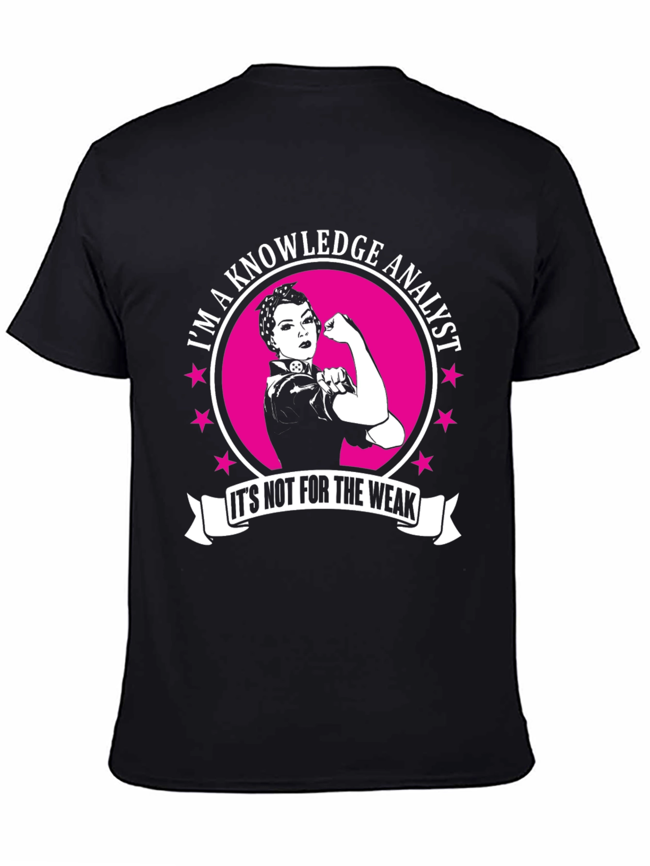 Knowledge Analyst Strong Woman T-Shirt