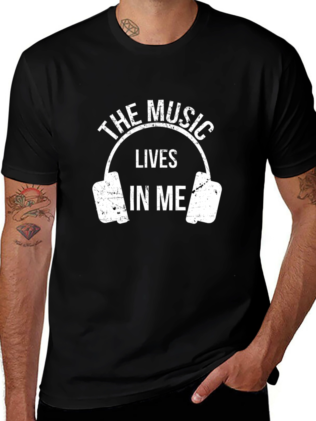 Music Lives In Me Graphic Tee