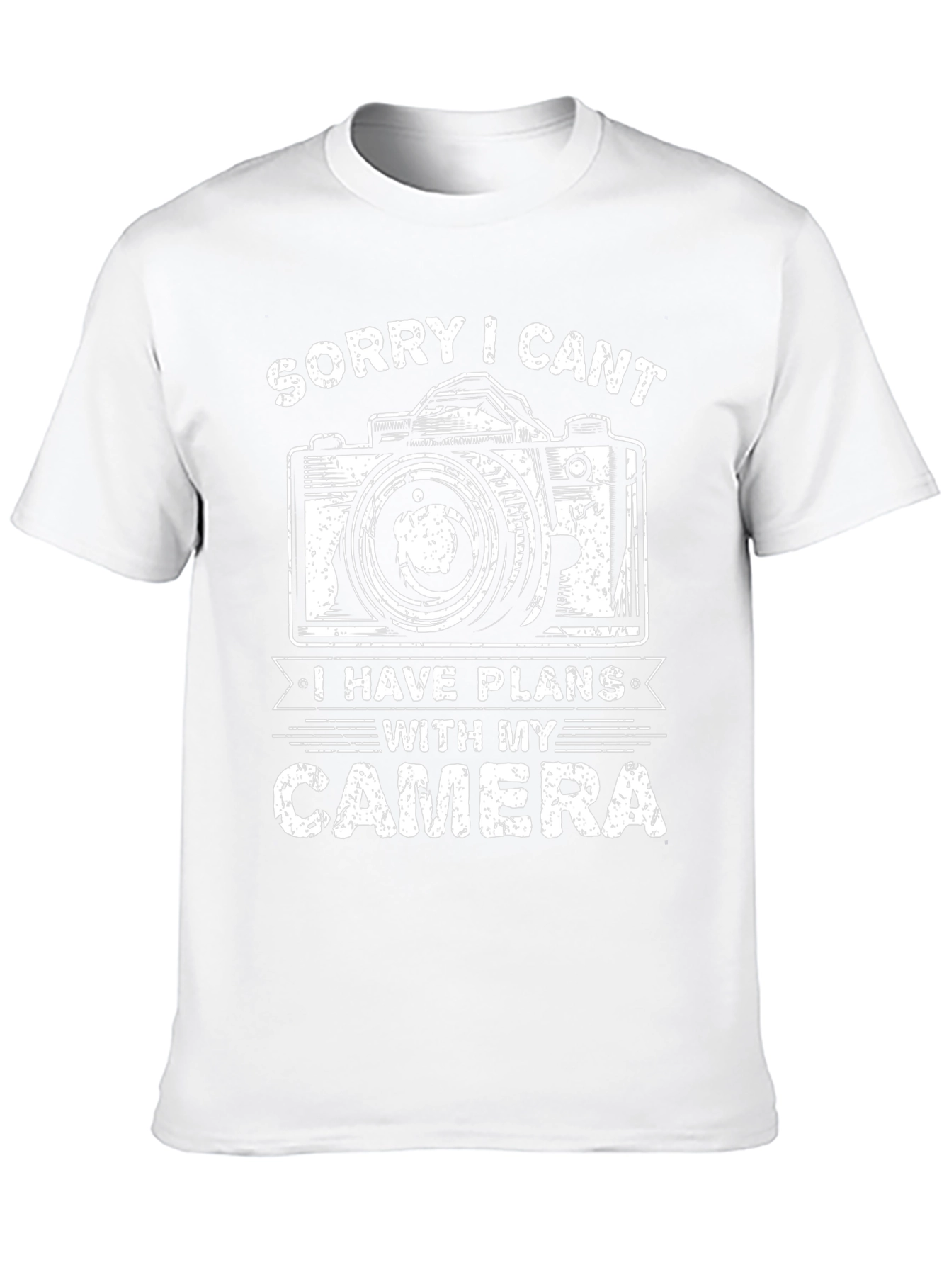 Camera Plans T-Shirt - Photographer Graphic Tee
