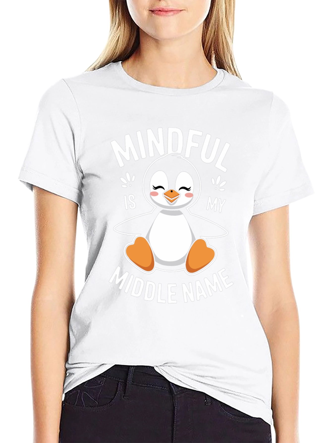 Mindful Penguin T-Shirt