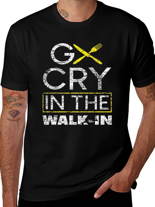 GX Cry in The Walk-In T-Shirt - Black