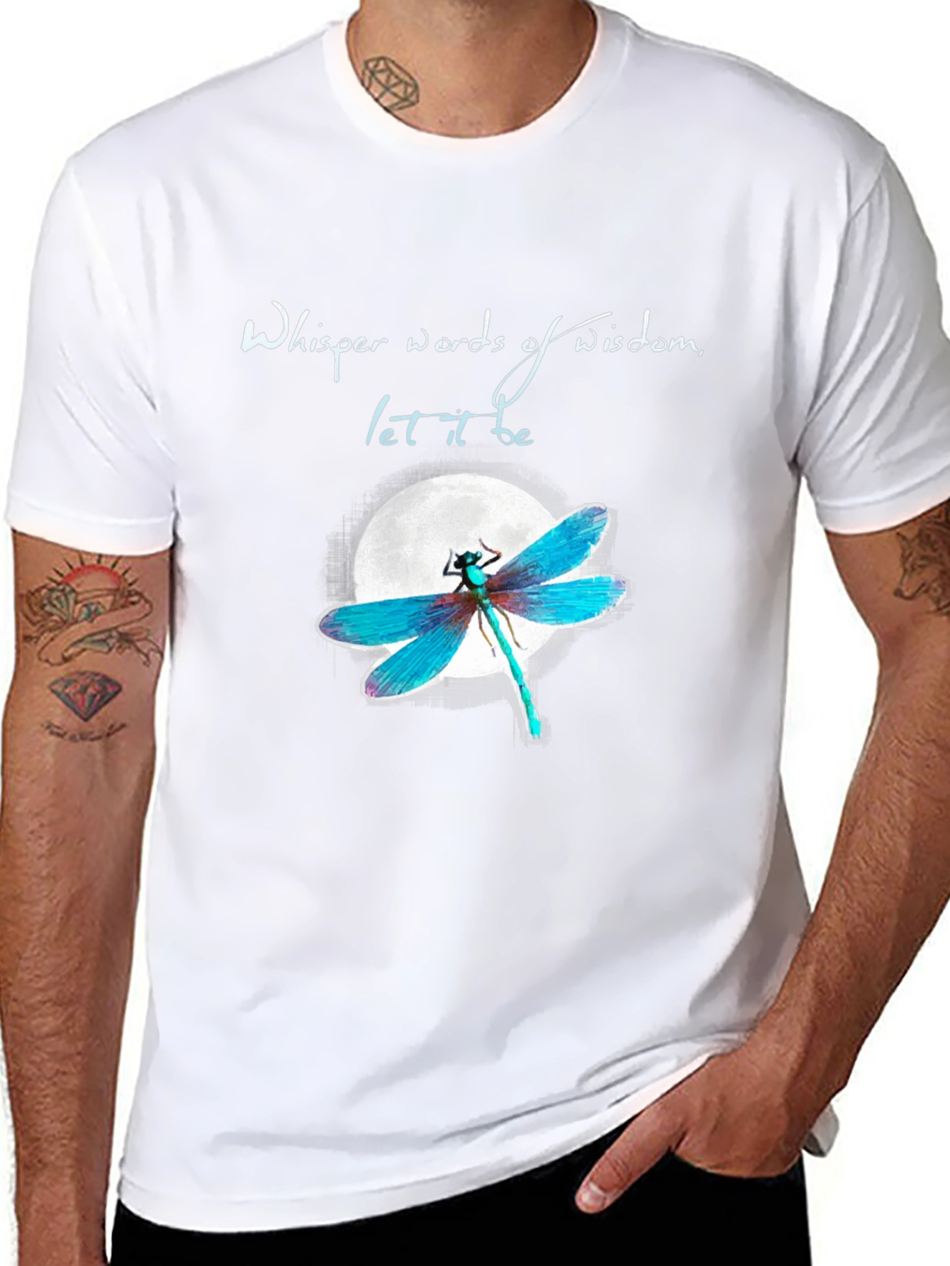 Whisper Words Dragonfly Graphic Tee
