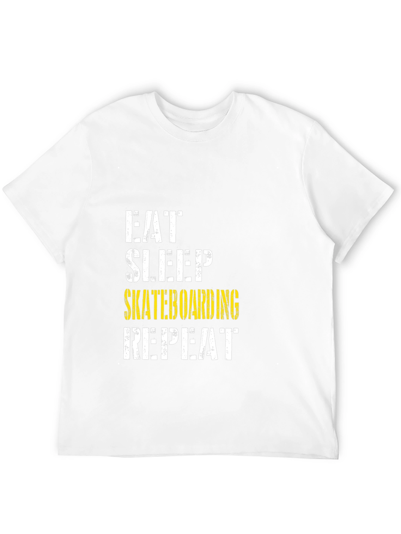 Eat Sleep Skateboarding Repeat Graphic Tee