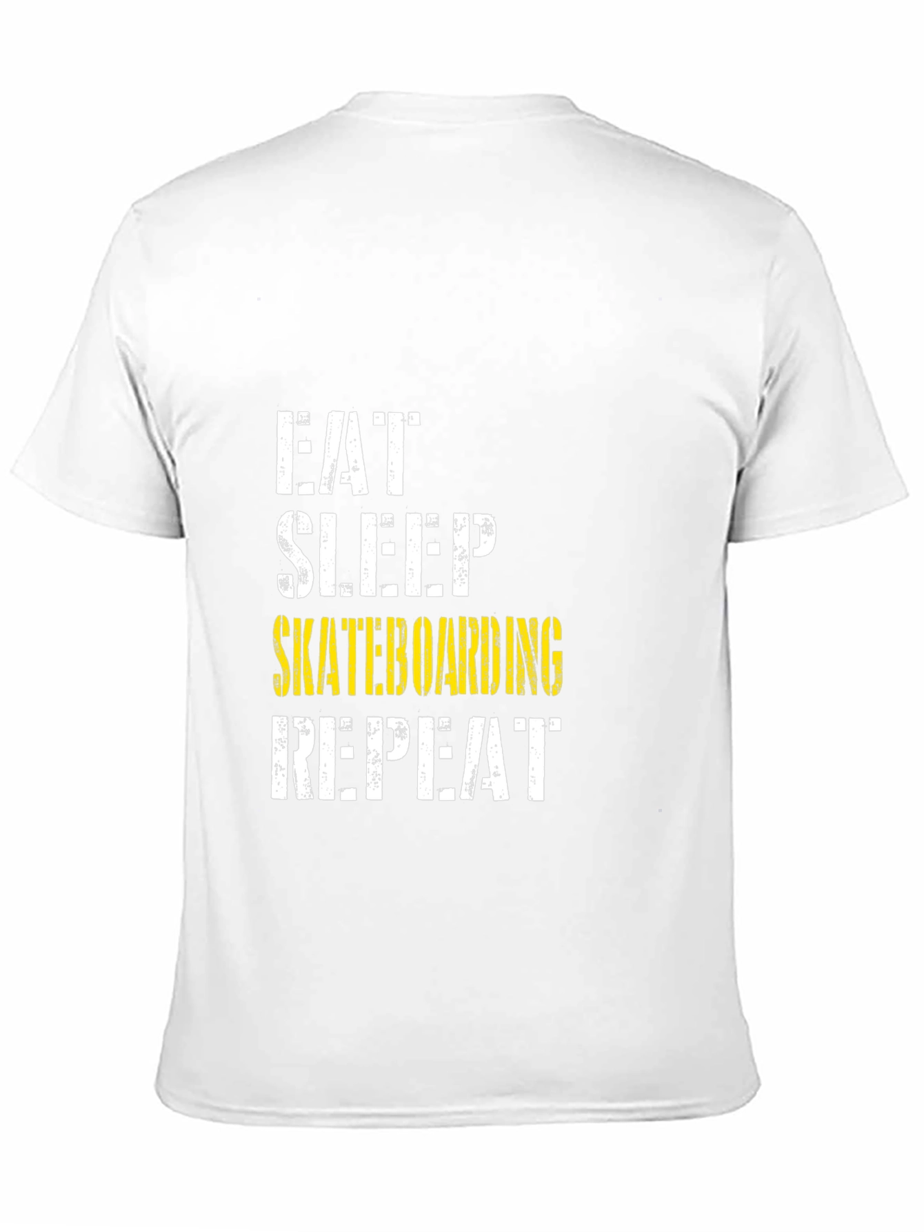 Eat Sleep Skateboarding Repeat Graphic Tee