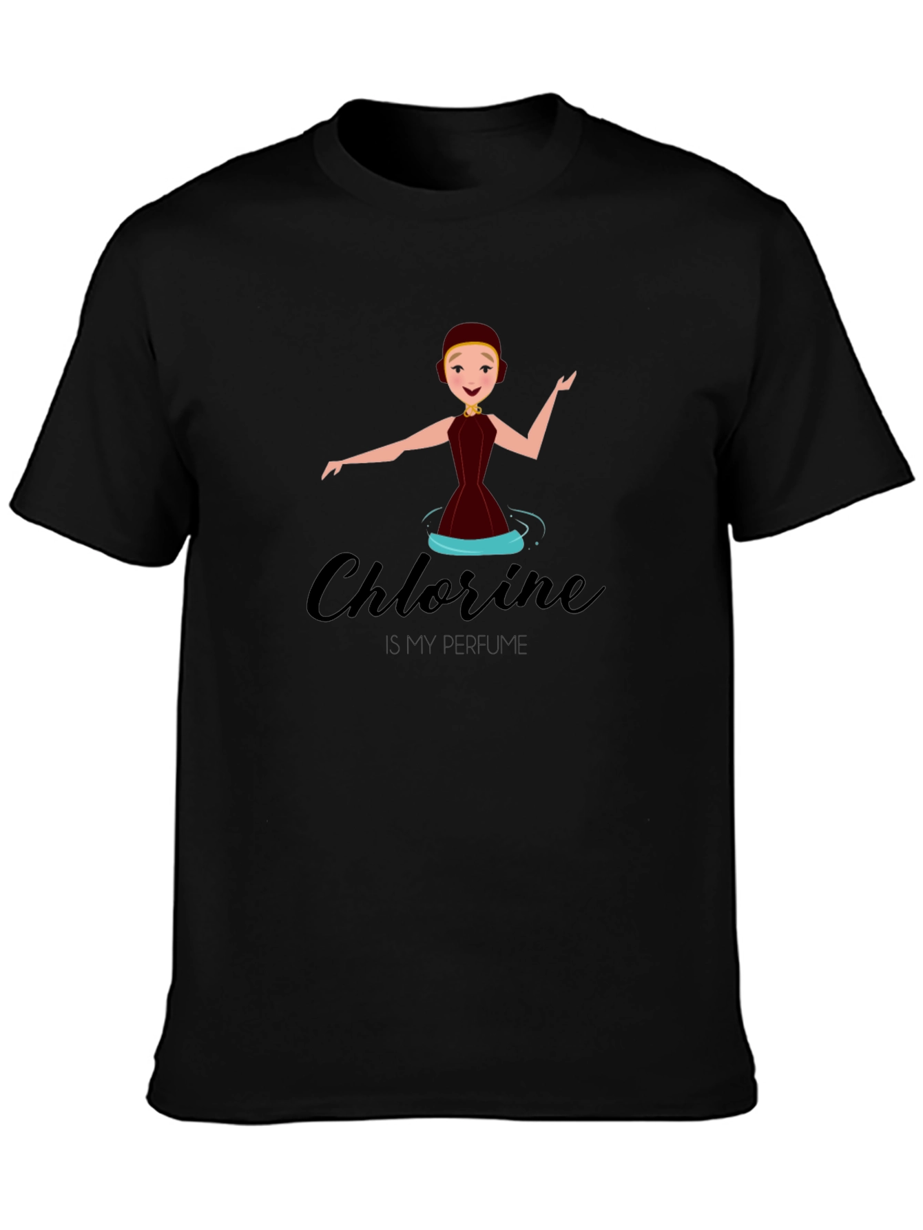Chlorine Perfume Swimmer T-Shirt