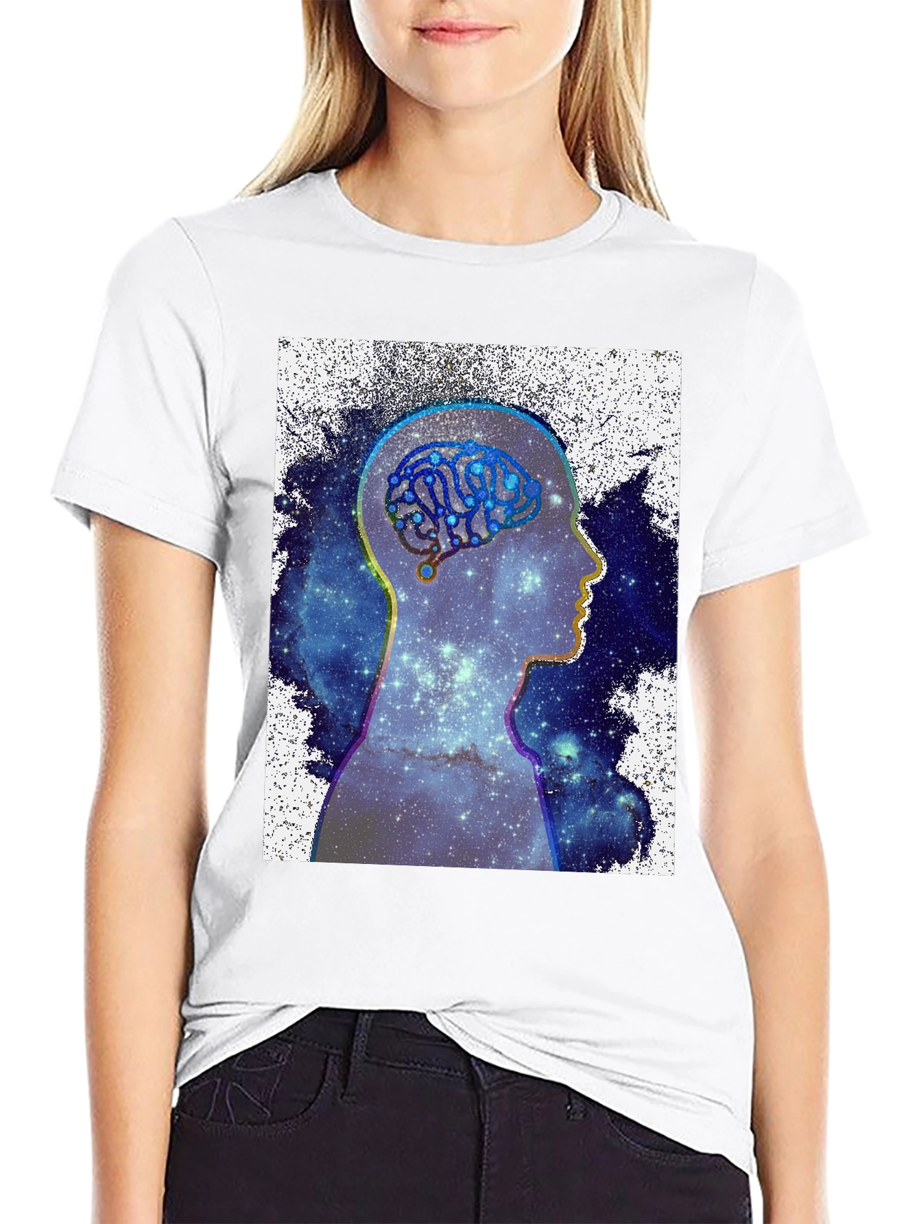 Mind Galaxy T-Shirt - Cosmic Brain Tee
