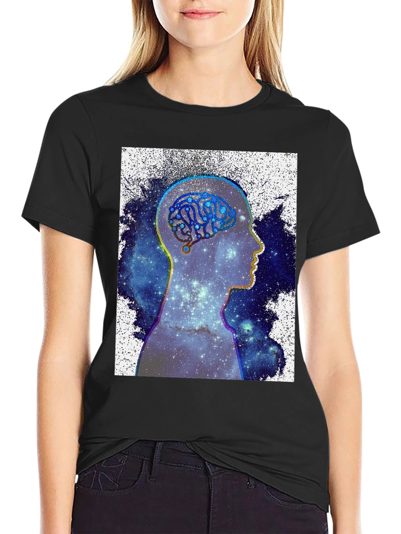 Mind Galaxy T-Shirt - Cosmic Brain Tee
