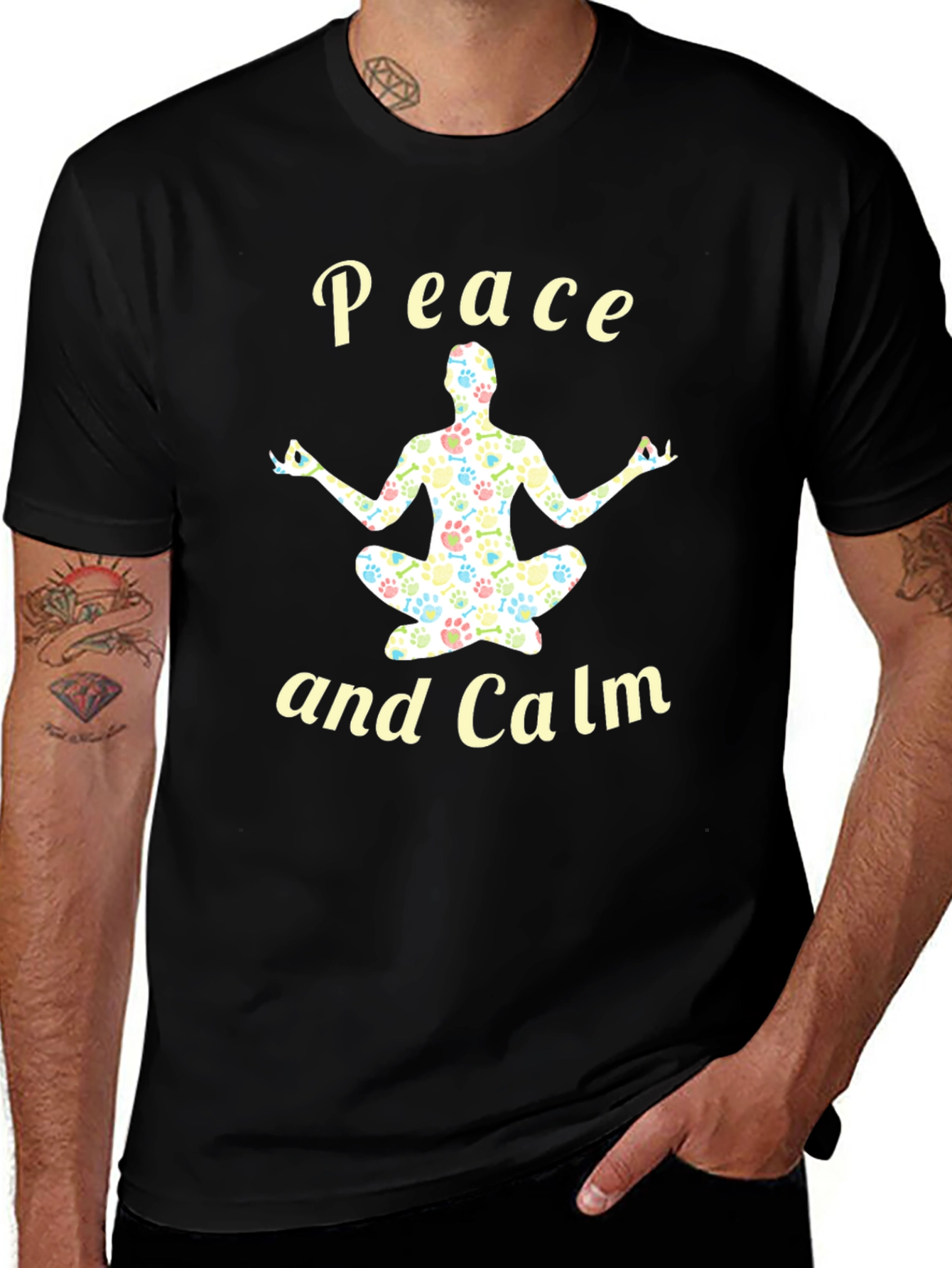 Peace and Calm Yoga T-Shirt