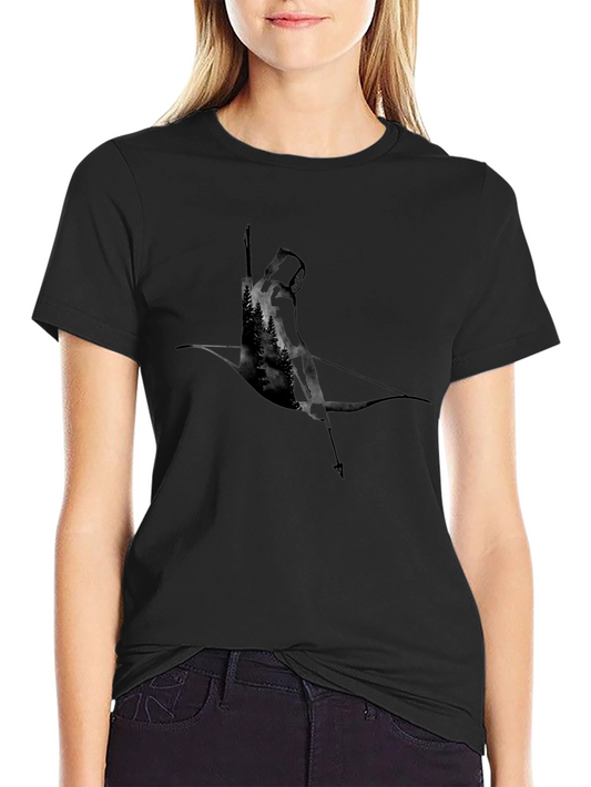 Archer Graphic T-Shirt - Black