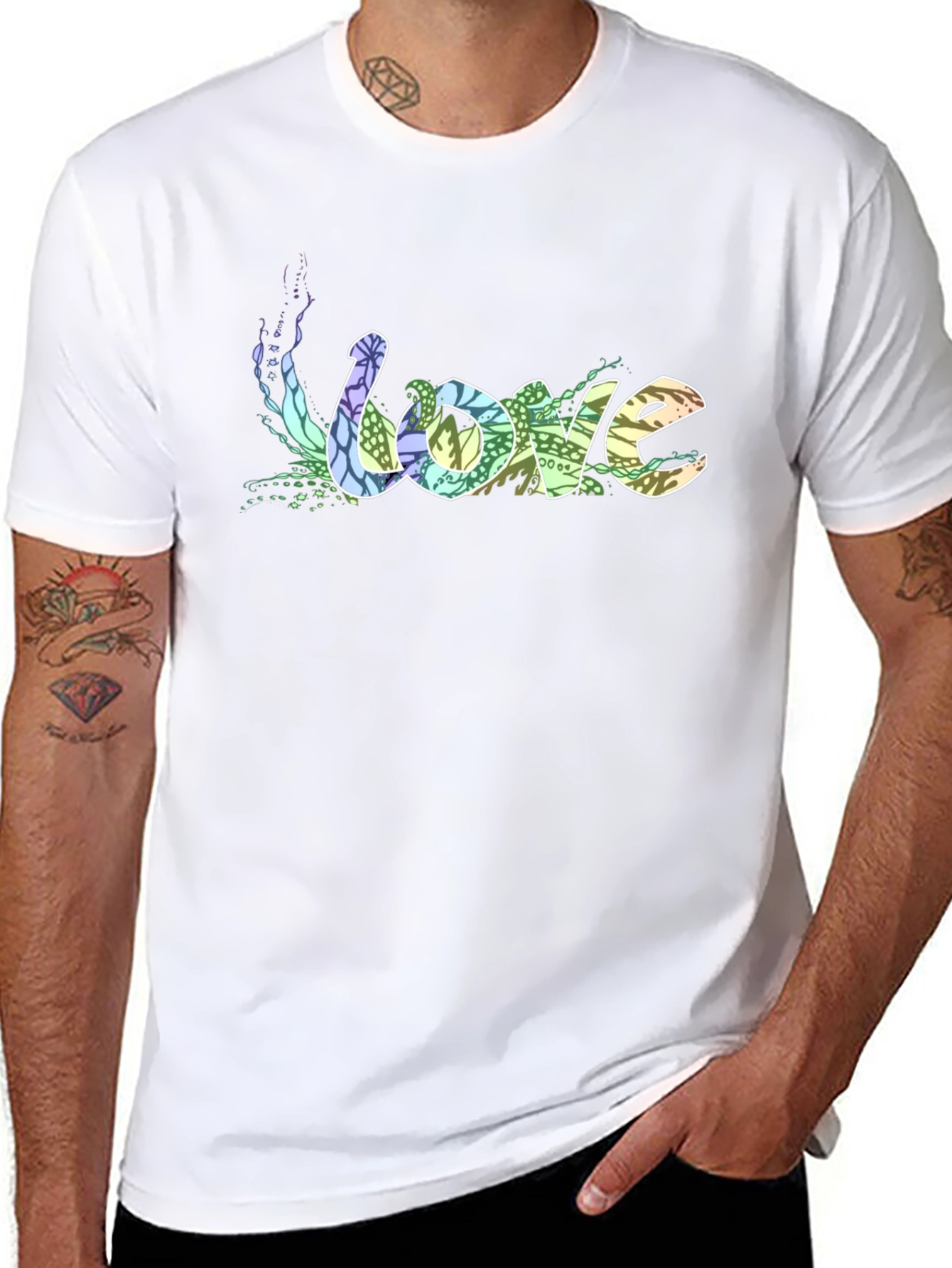 Love T-Shirt - Stylish Graphic Tee for Men
