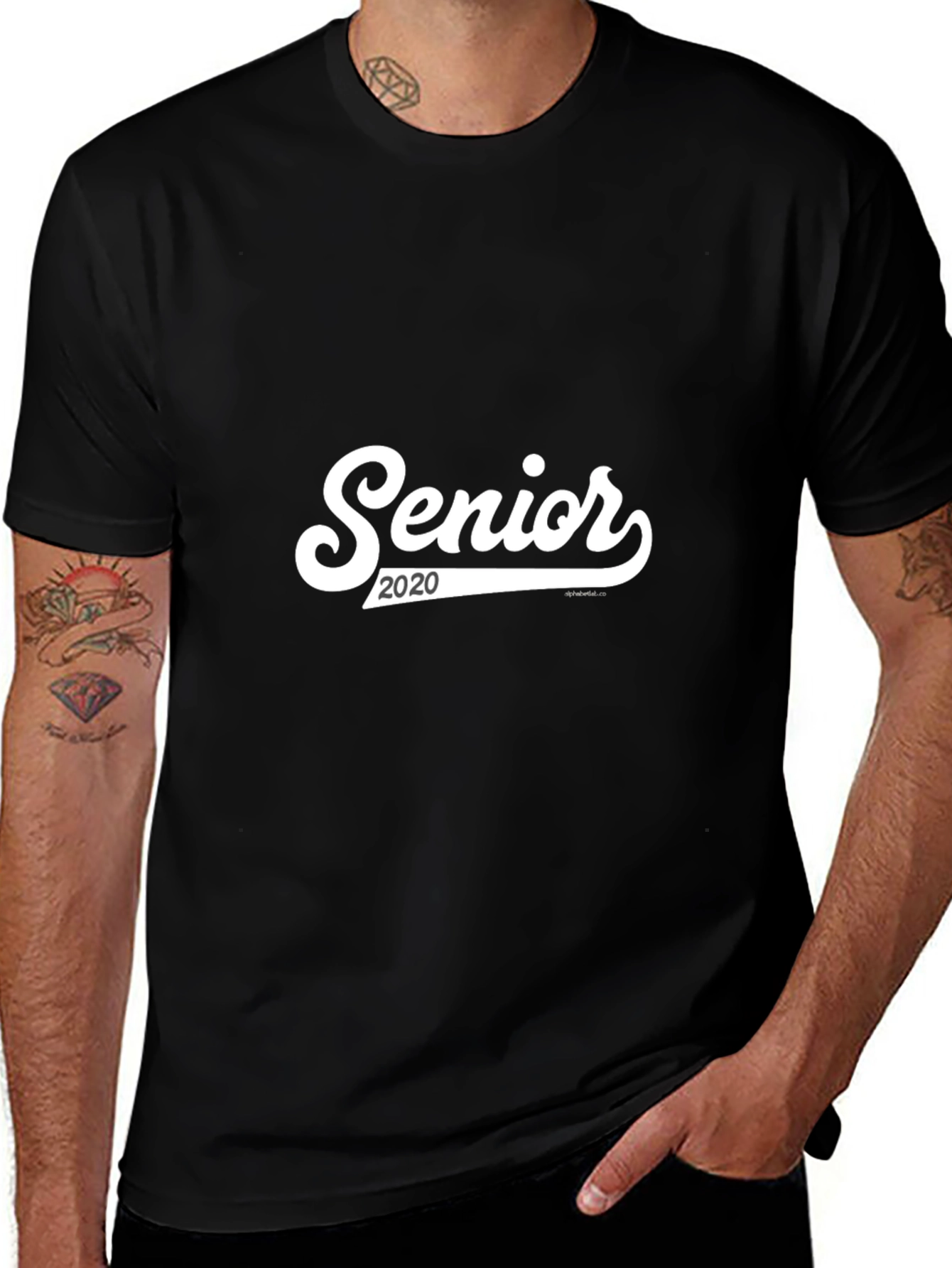 Senior 2020 Black T-Shirt