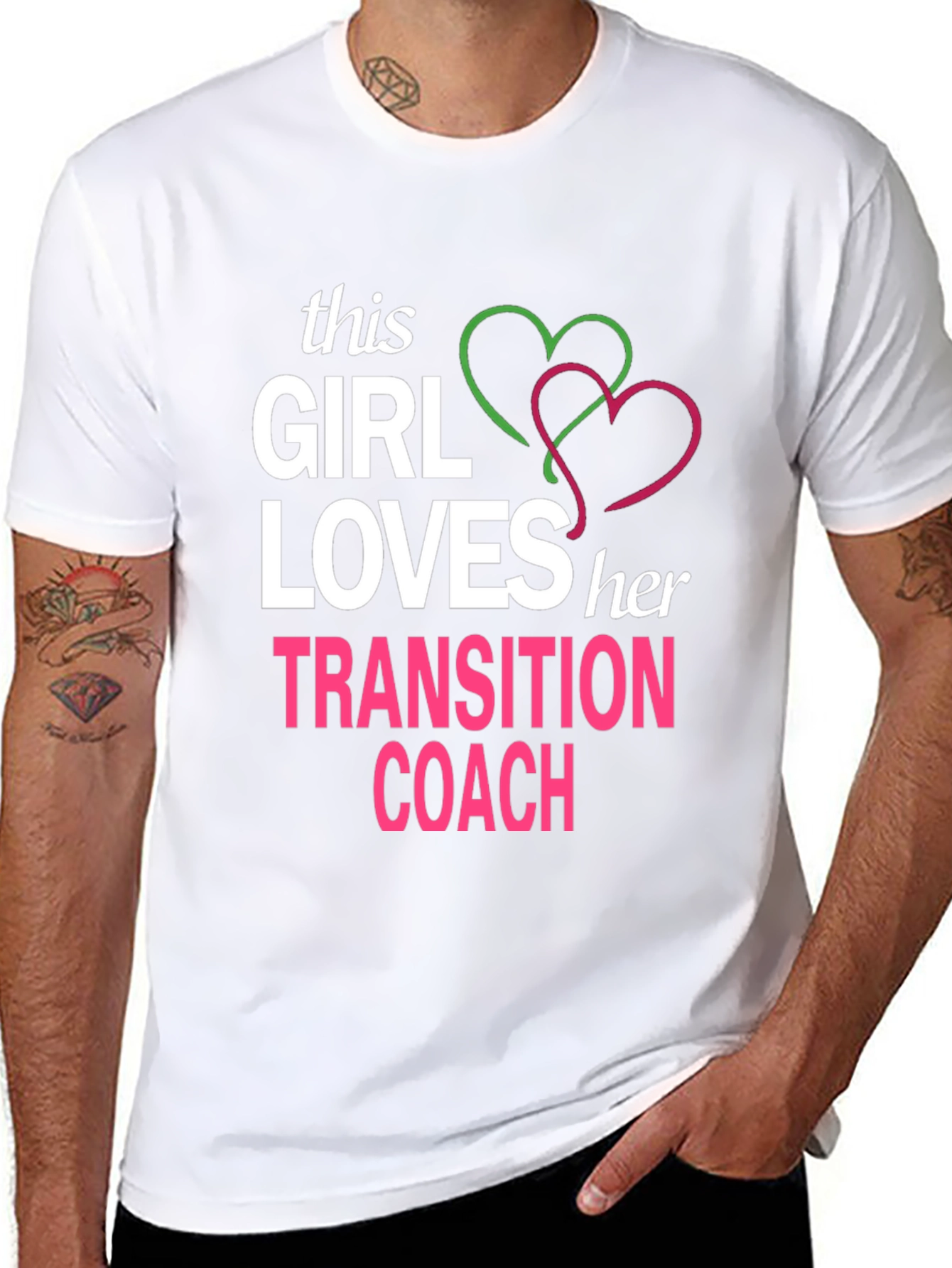 Transition Coach T-Shirt: This Girl Loves Her Coach!