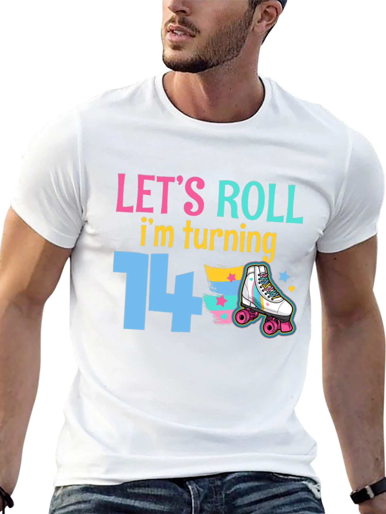 Lets Roll 14th Birthday T-Shirt