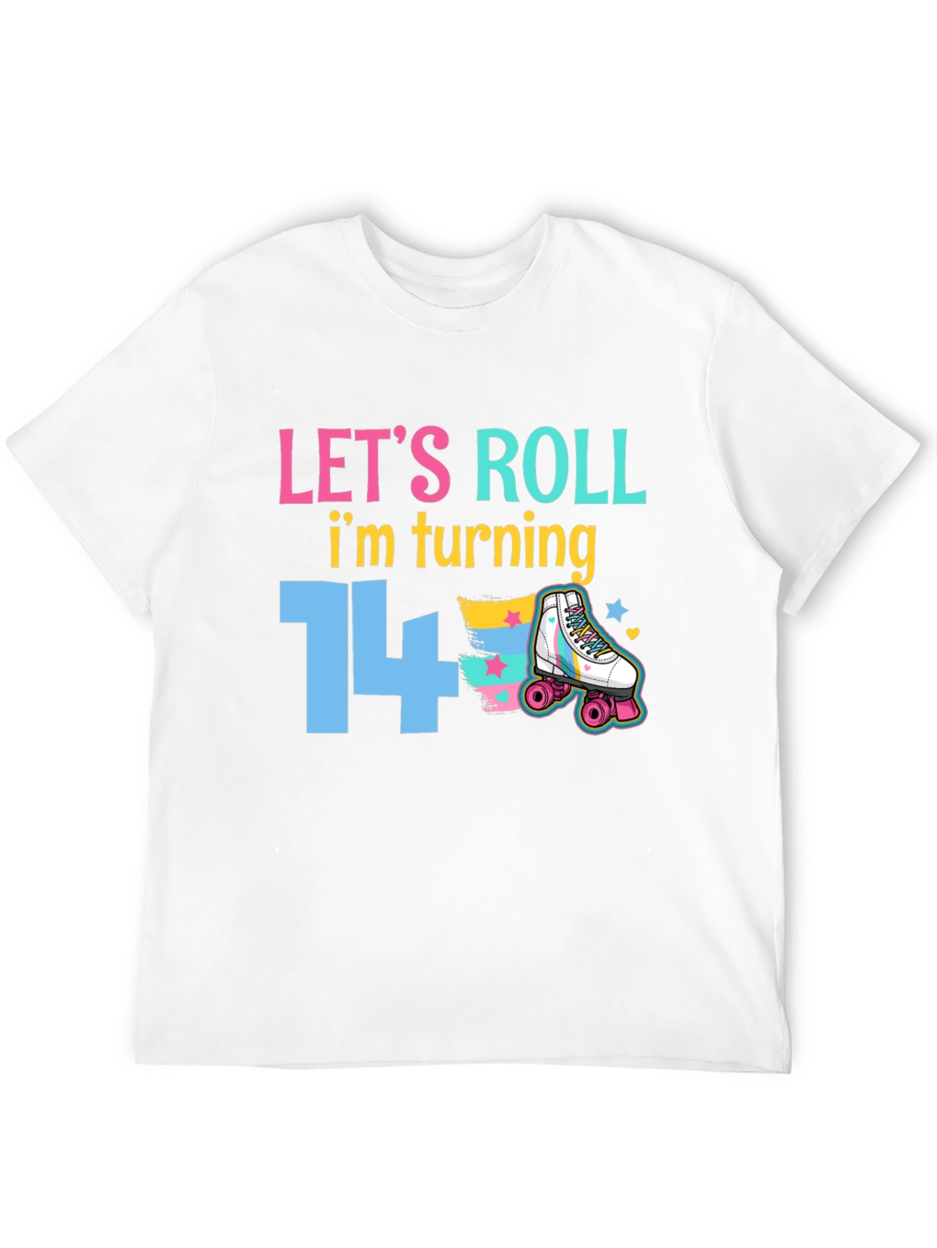 Lets Roll 14th Birthday T-Shirt