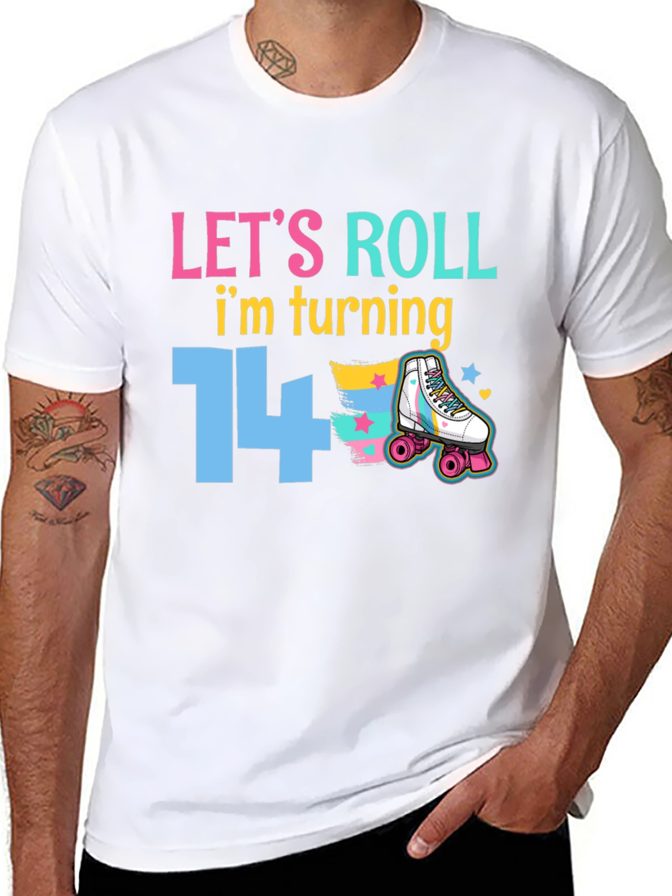Lets Roll 14th Birthday T-Shirt