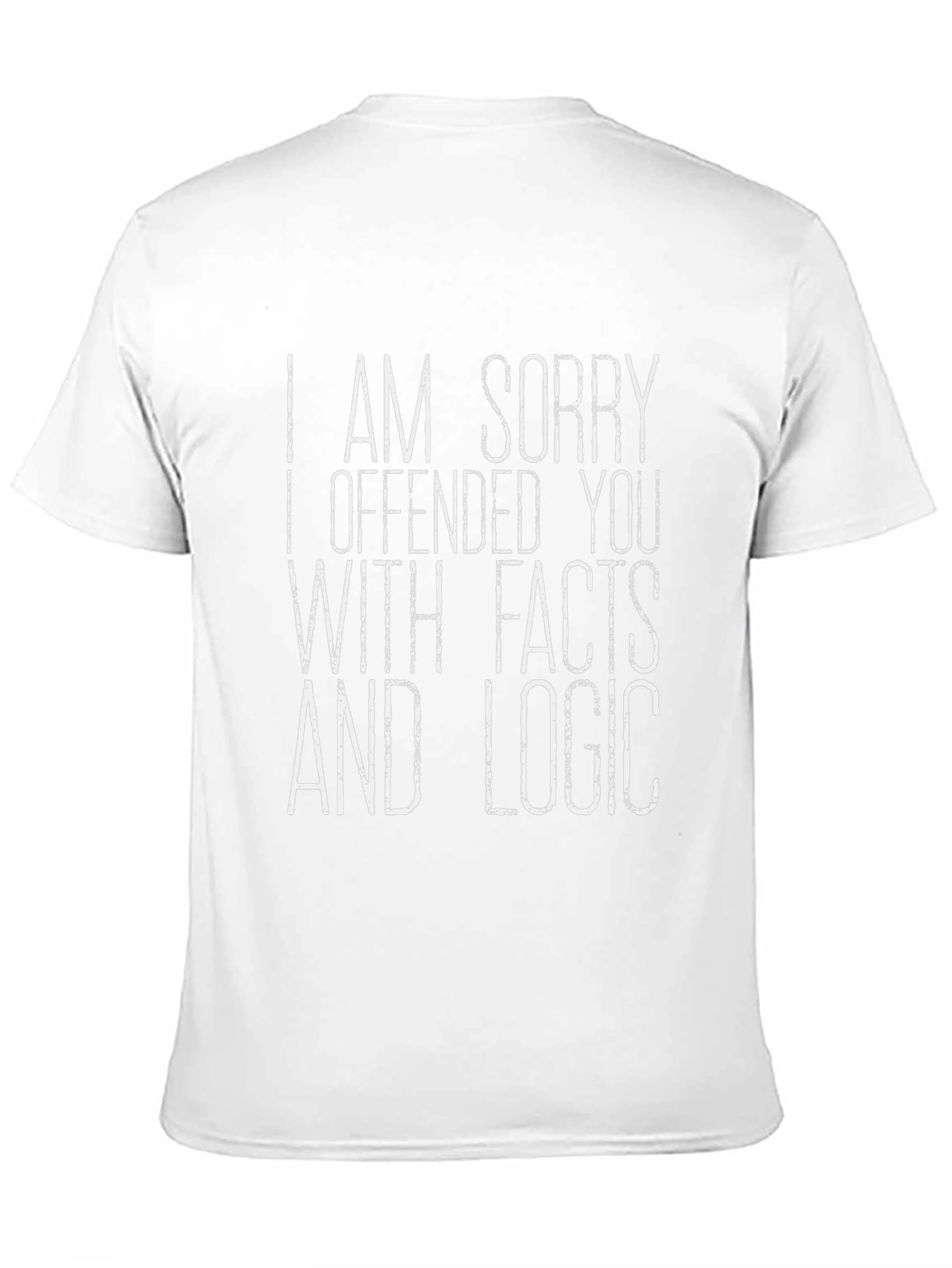 Facts & Logic Mens Graphic Tee