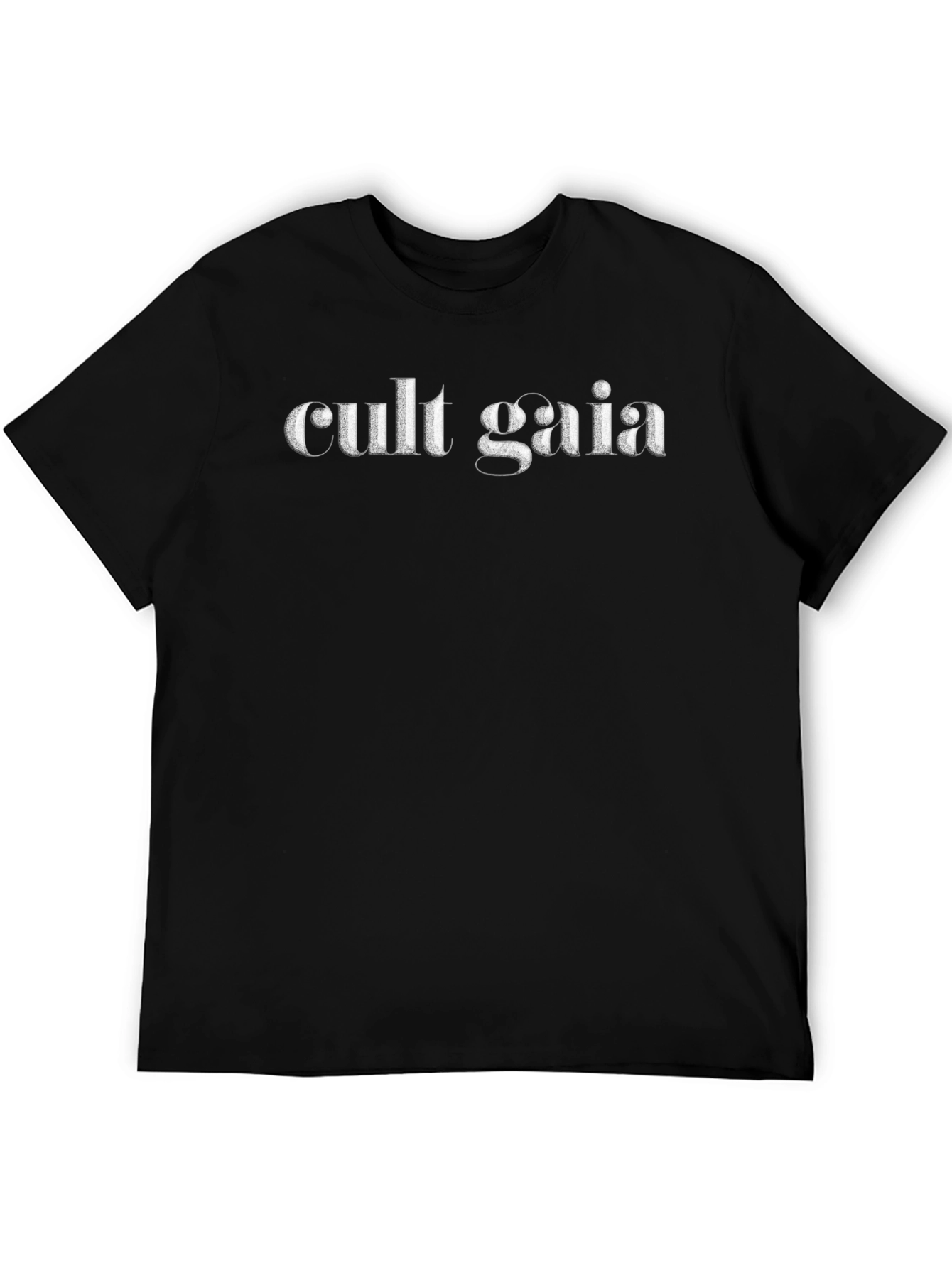 Cult Gaia Graphic Tee - Stylish Black Cotton T-Shirt