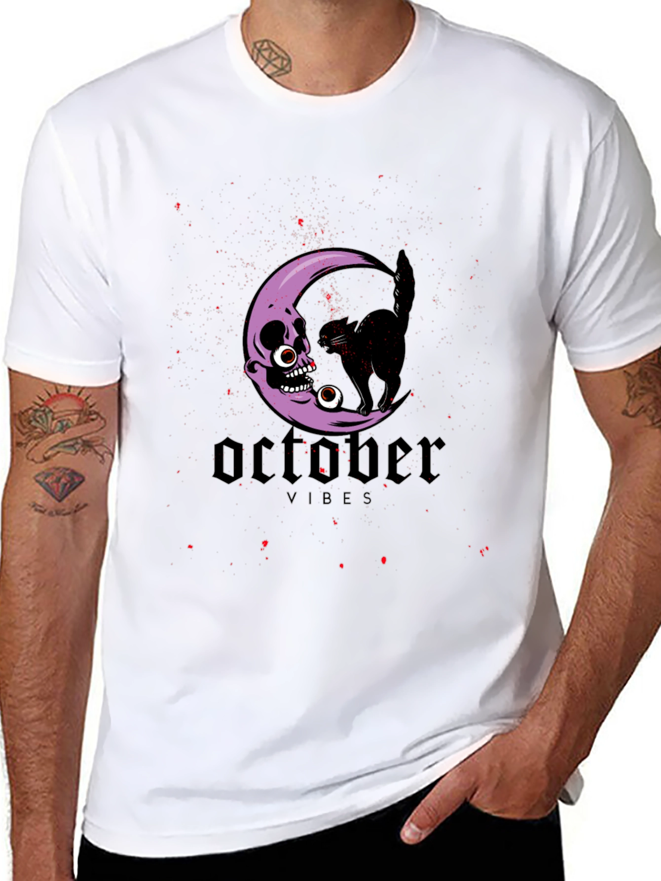 October Vibes Halloween T-Shirt