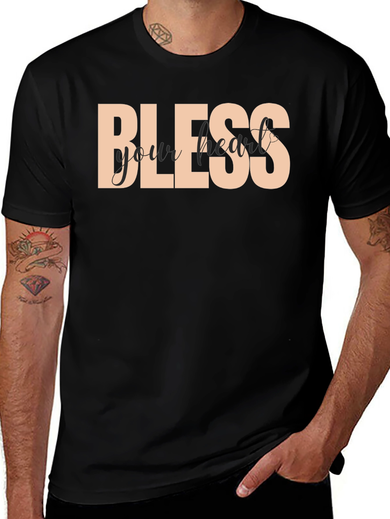 Bless Your Heart Graphic T-Shirt - Southern Charm