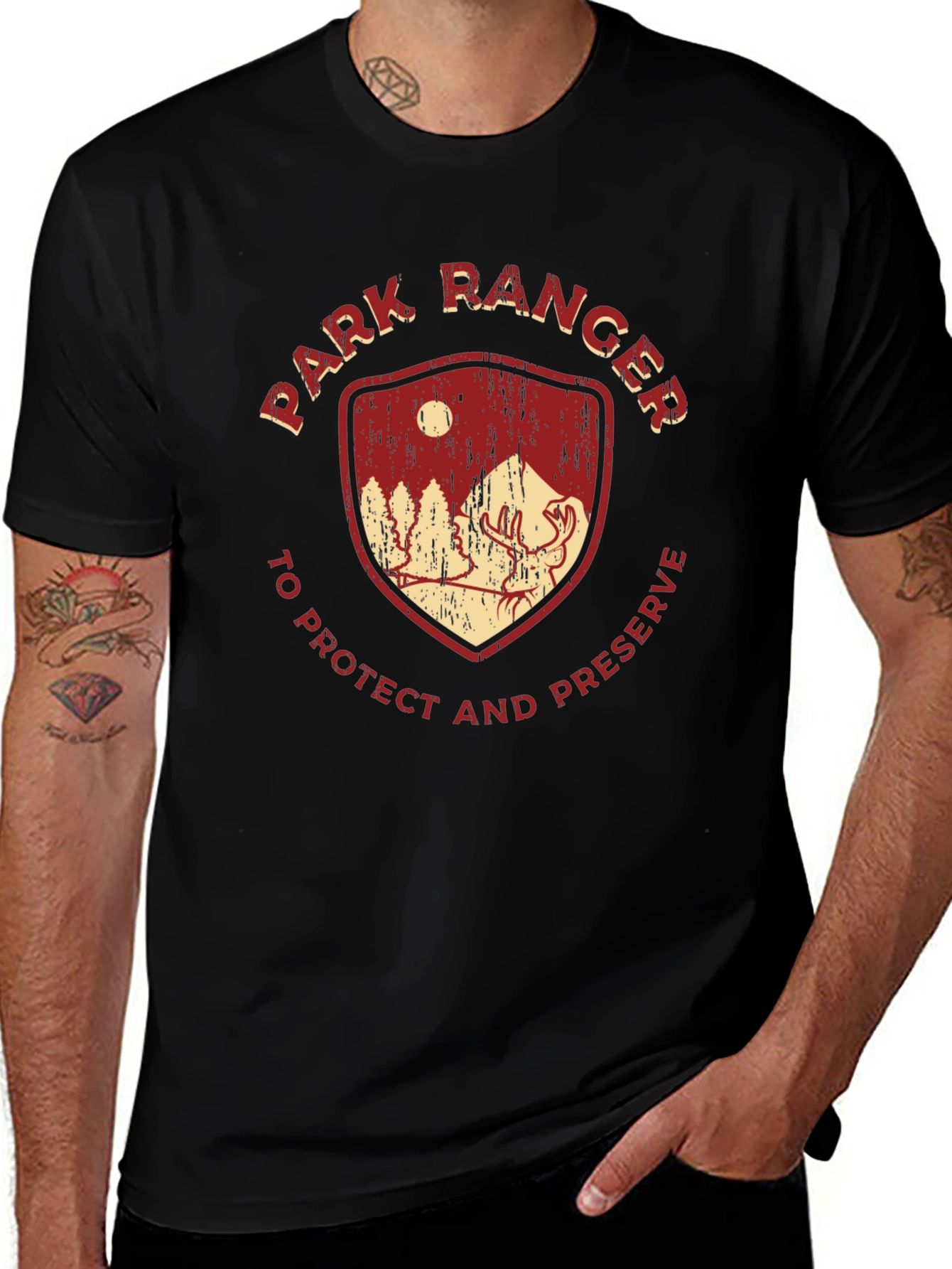 Park Ranger T-Shirt - Protect and Preserve Tee