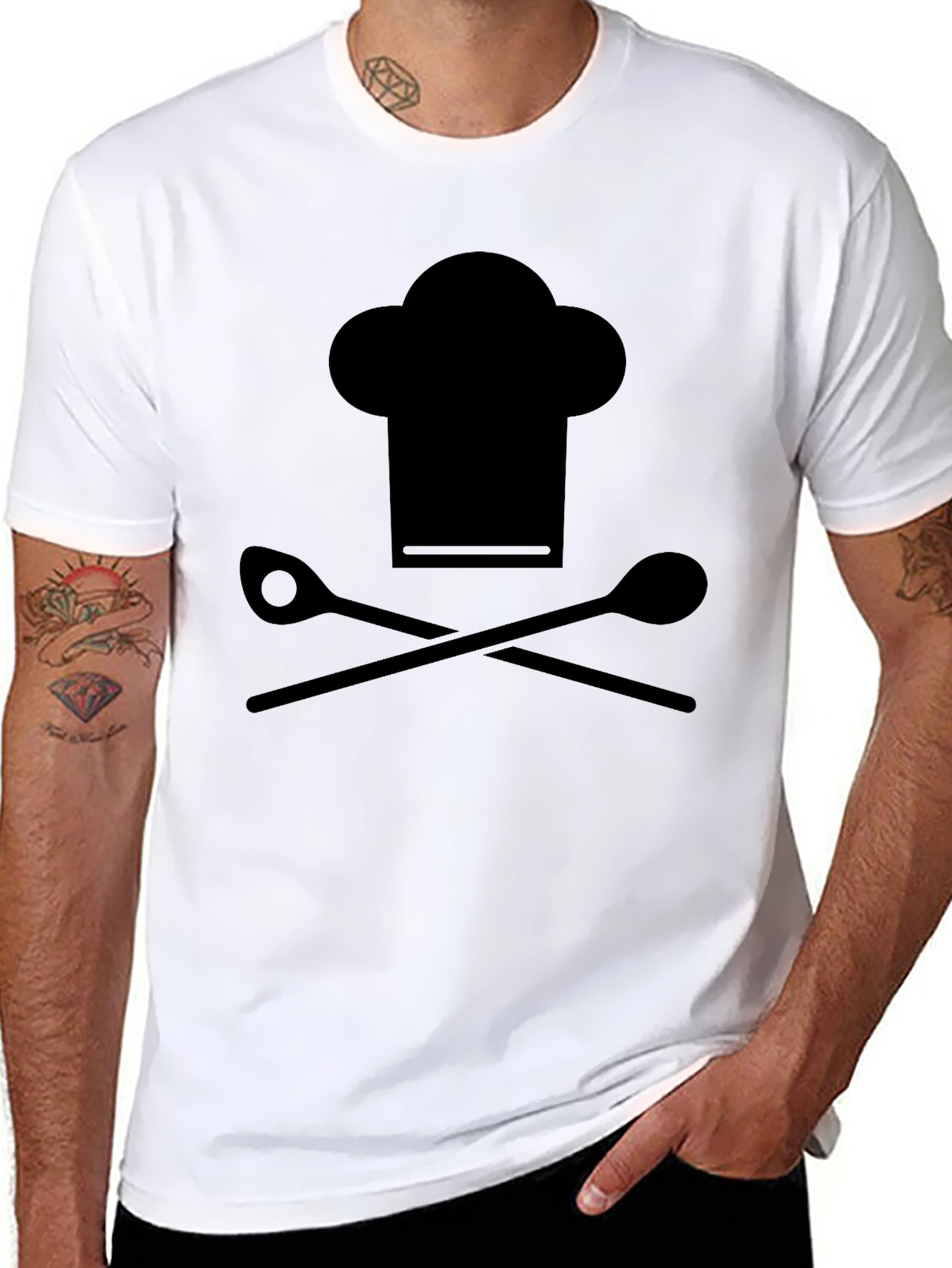 Chef Hat and Spoon T-Shirt