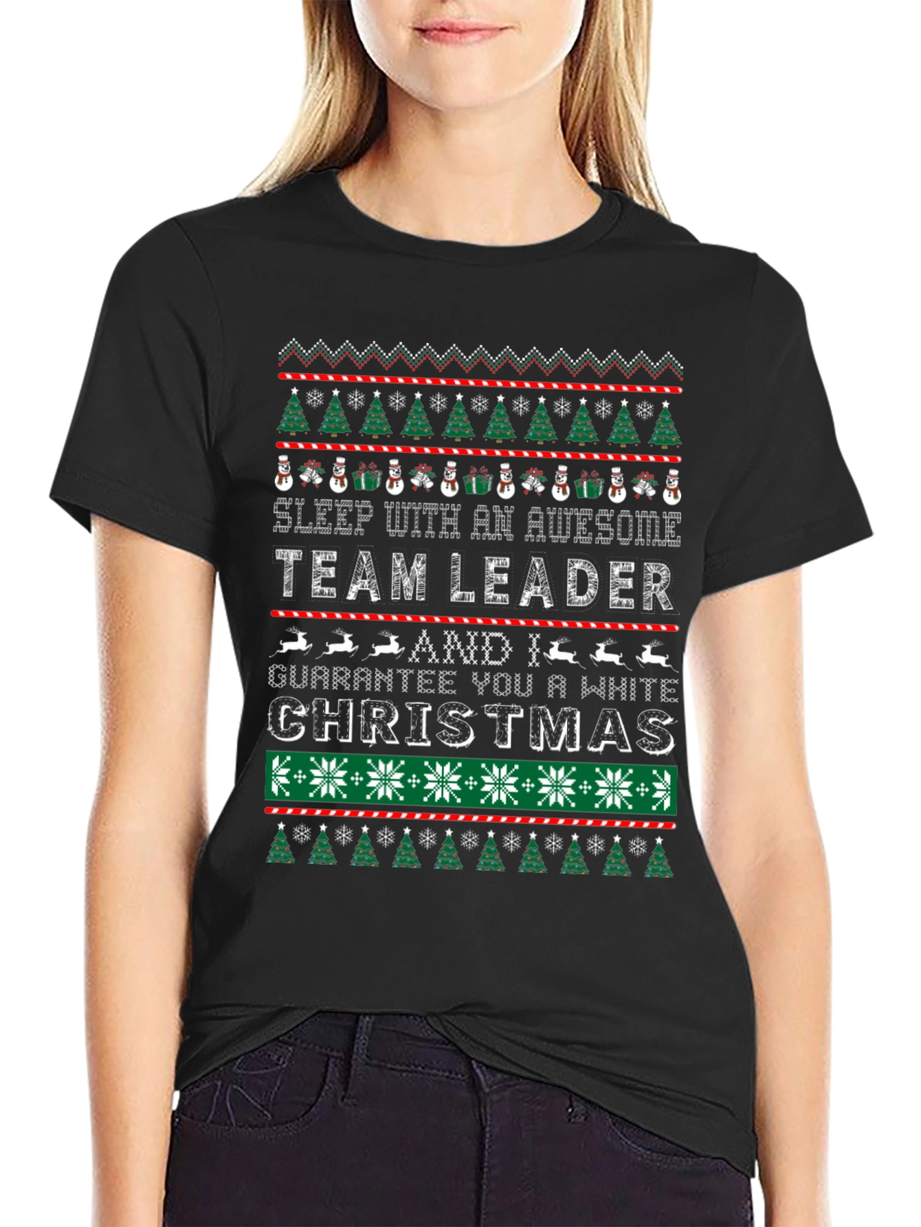 Team Leader Ugly Christmas T-Shirt