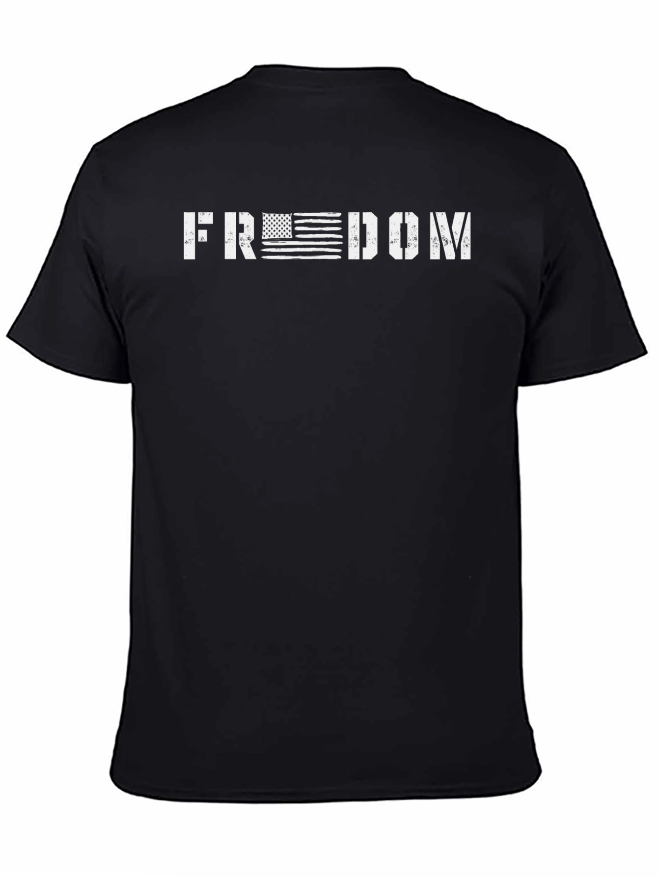 Freedom Graphic Tee - American Flag Patriotic T-Shirt