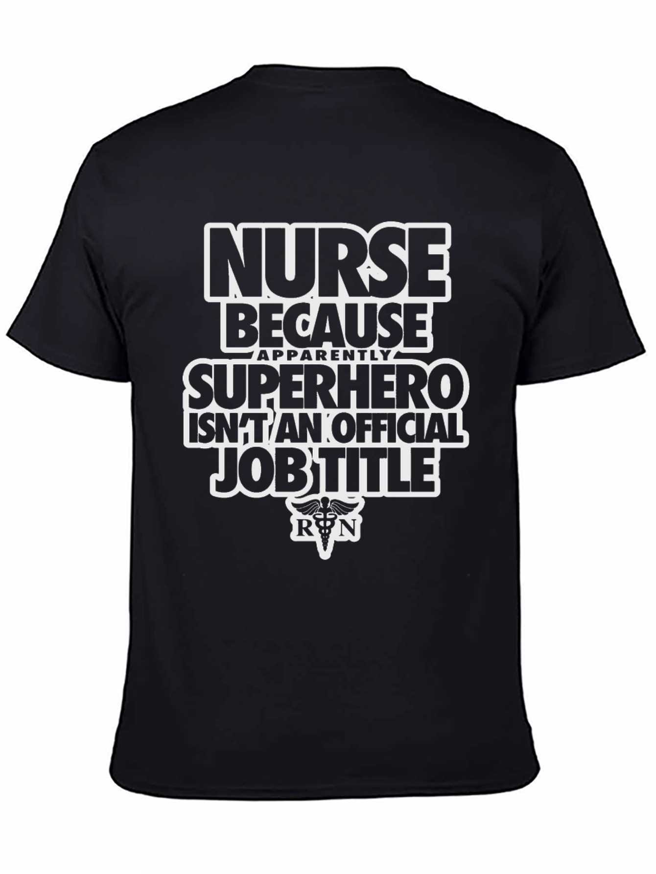Nurse Superhero Job Title T-Shirt
