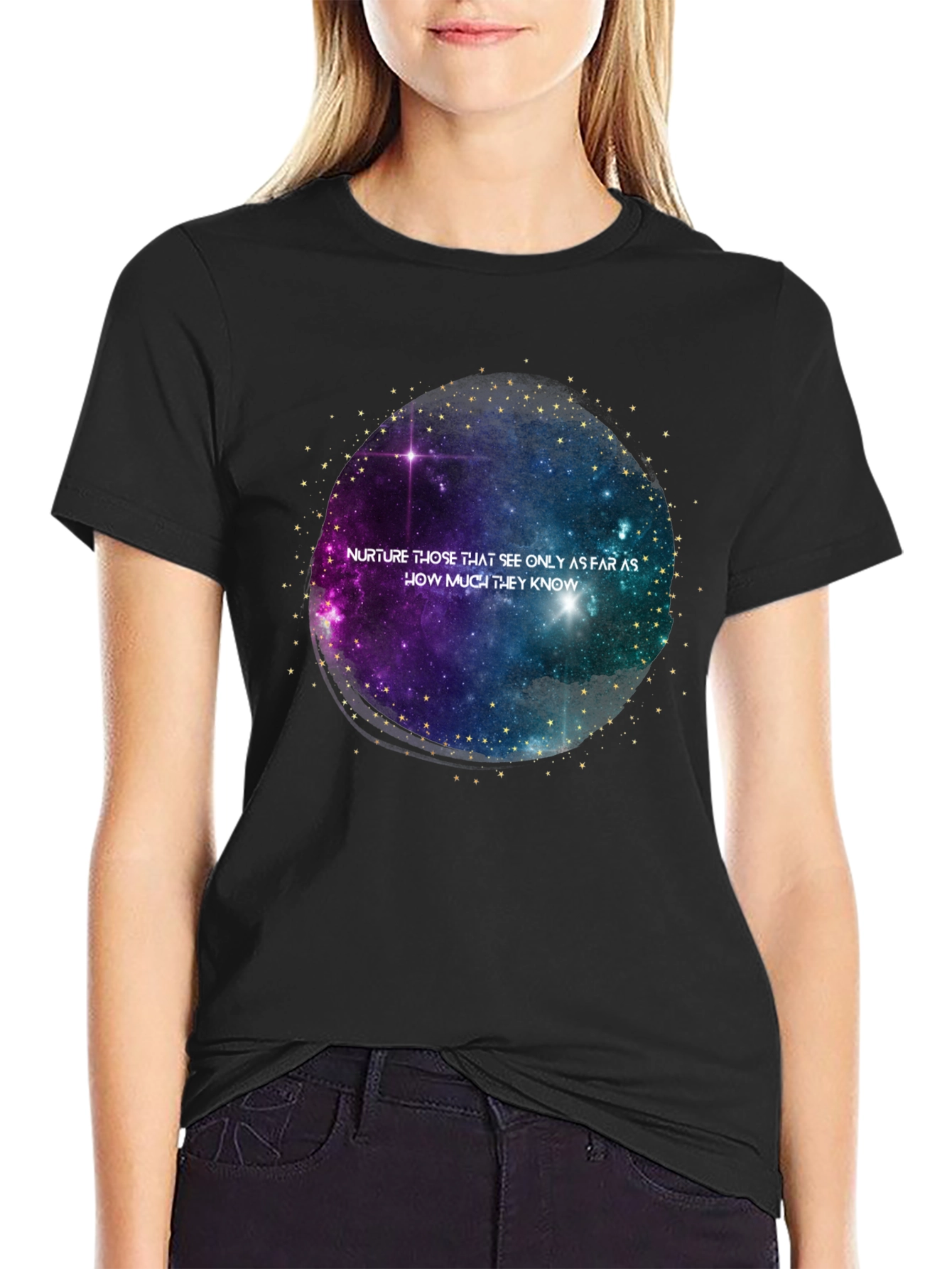 Cosmic Wisdom T-Shirt - Nurture Those Who See
