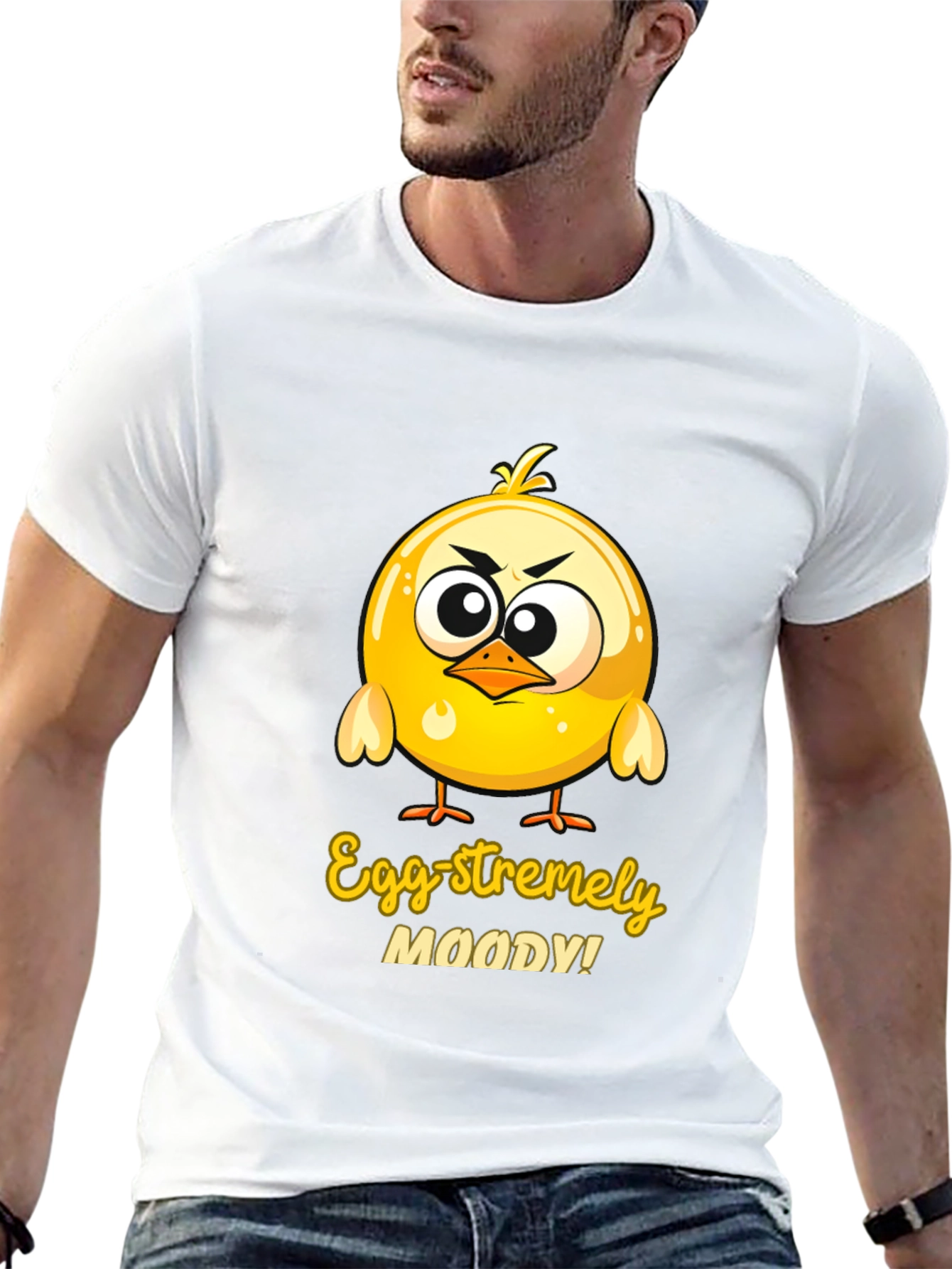 Egg-stremely Moody Chick T-Shirt