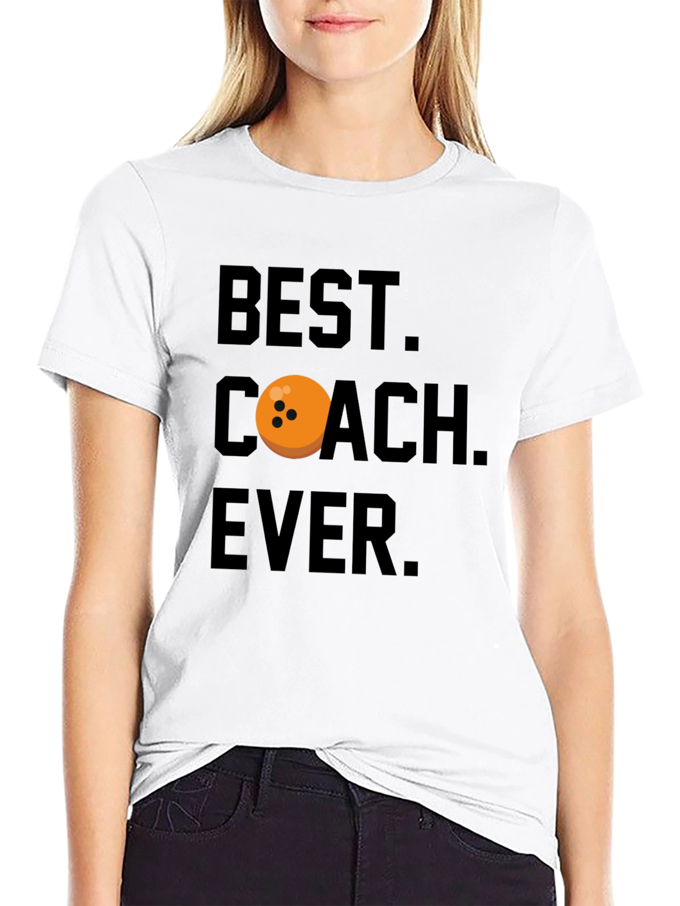 Best Coach Ever Bowling T-Shirt