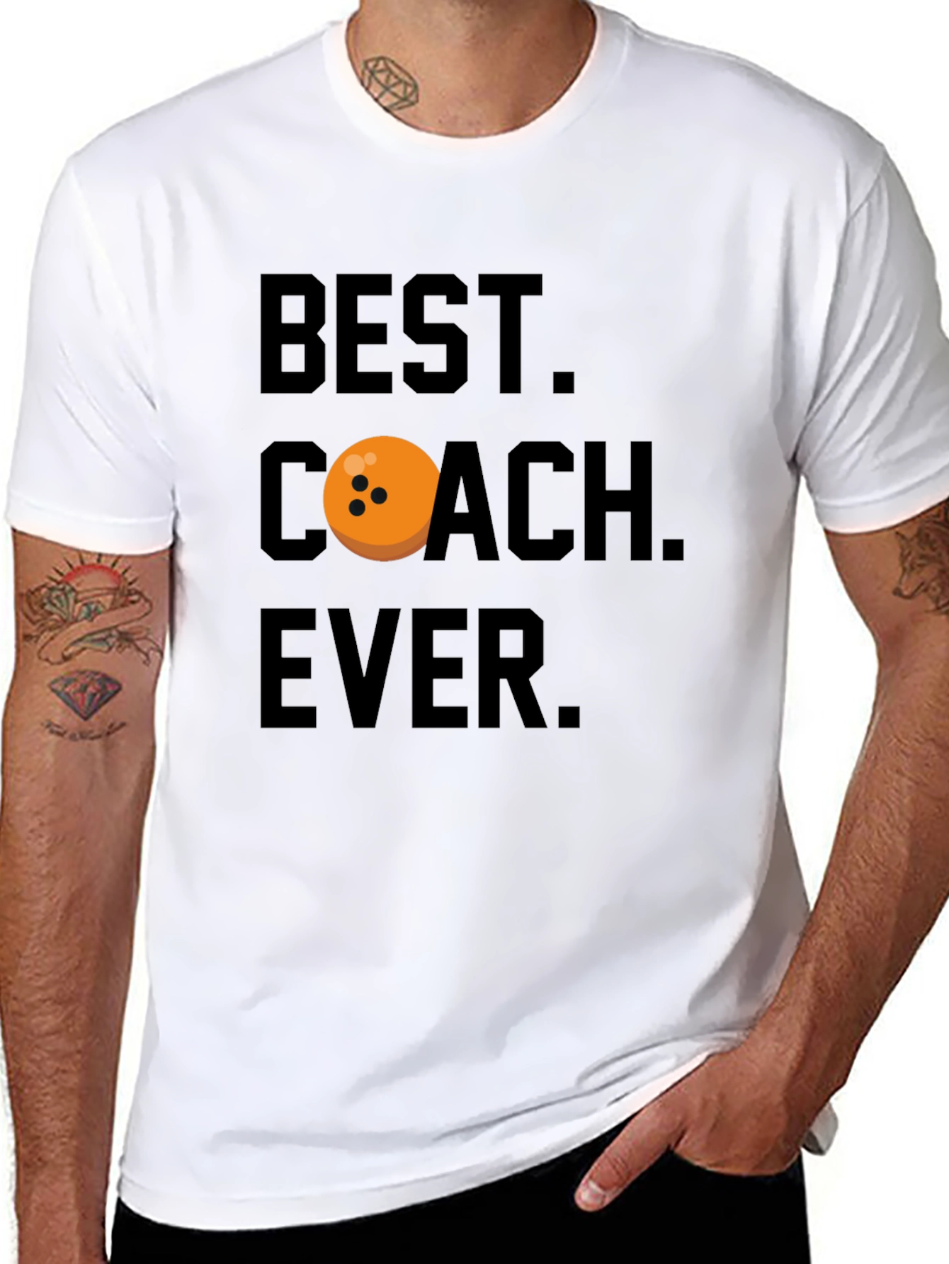 Best Coach Ever Bowling T-Shirt