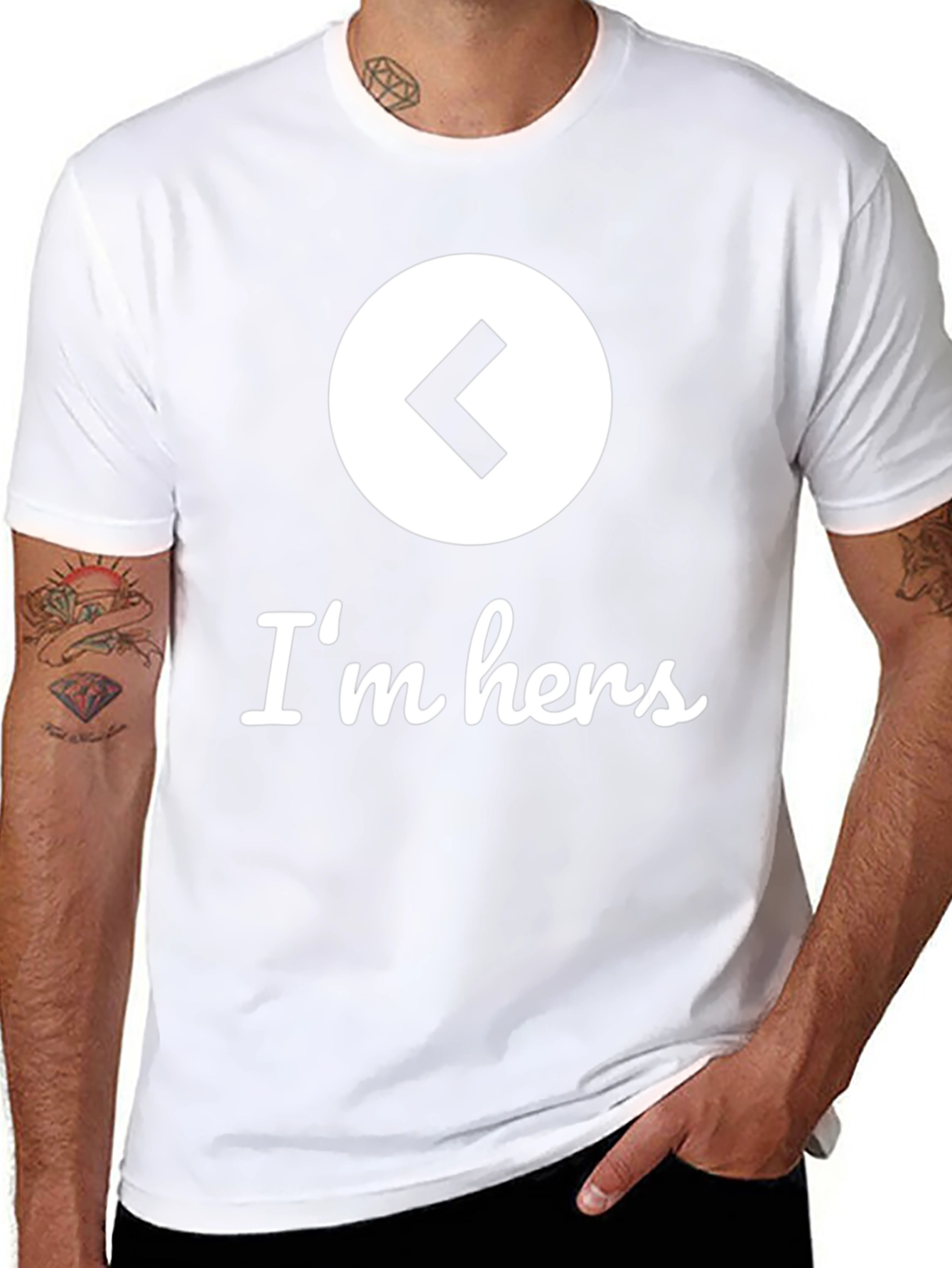 Im Hers Matching Couple T-Shirt