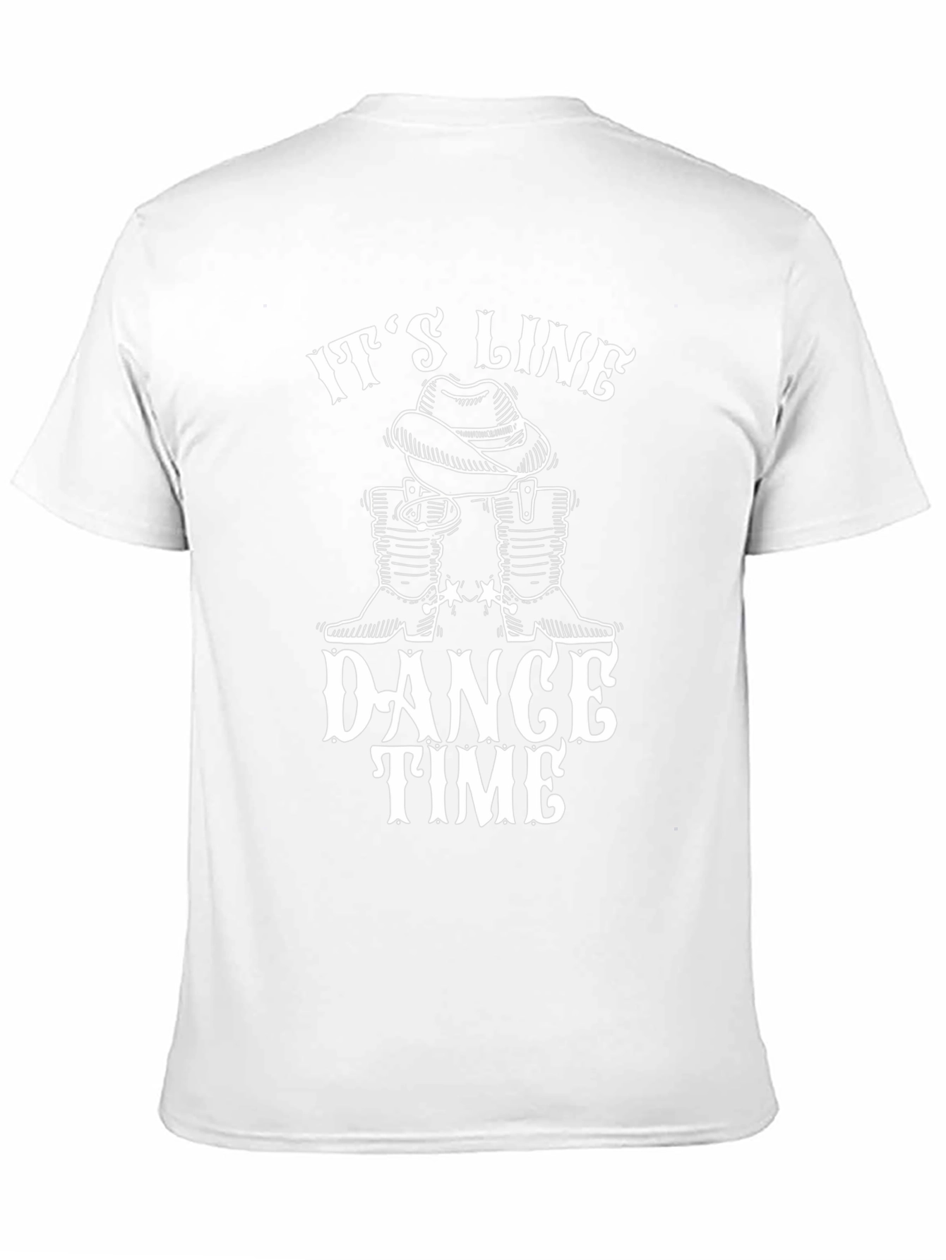 Its Line Dance Time Graphic Tee