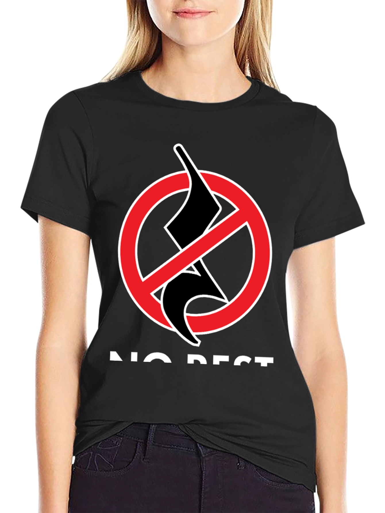 No Rest T-Shirt - Black Graphic Tee