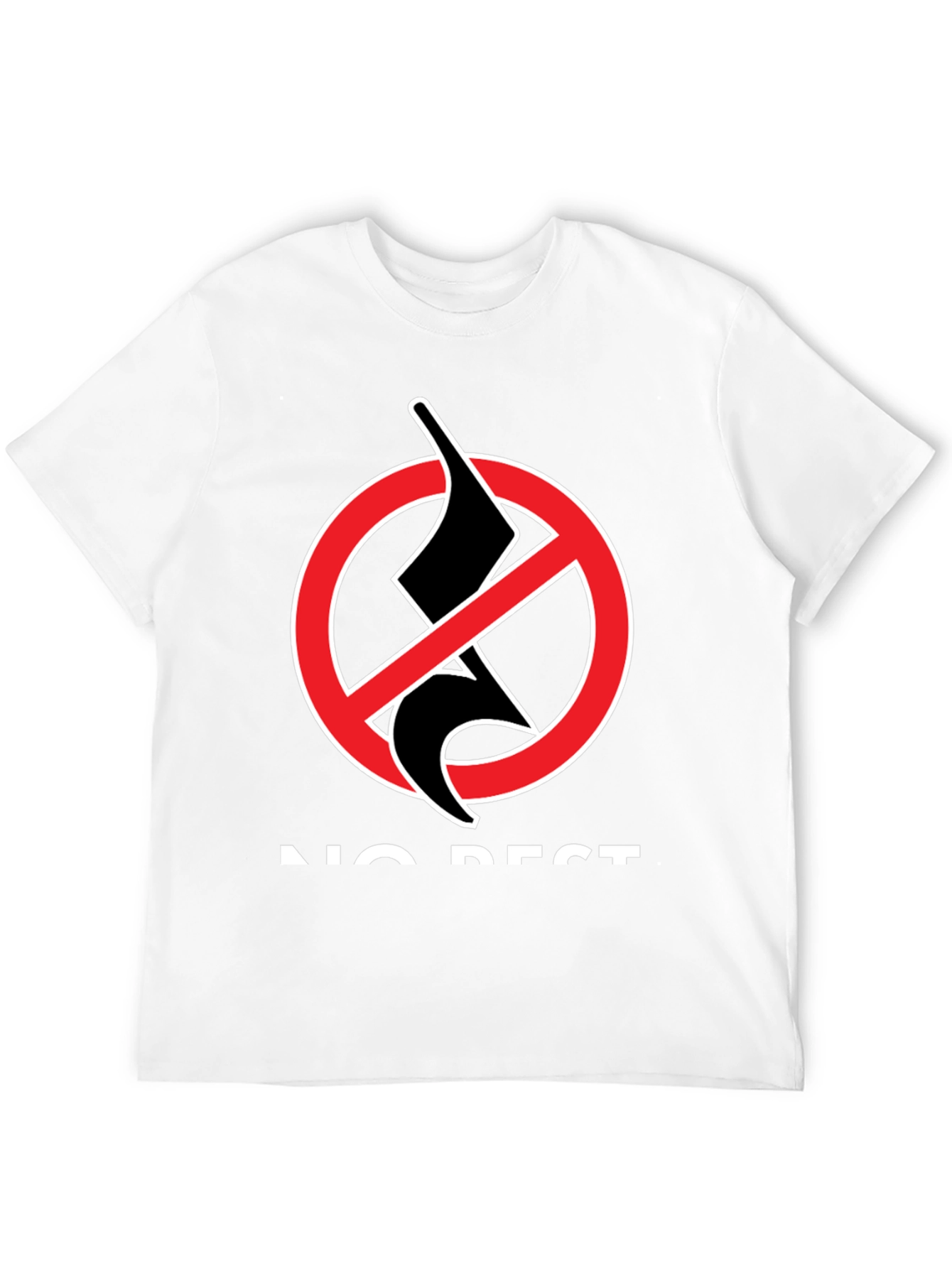 No Rest T-Shirt - Black Graphic Tee