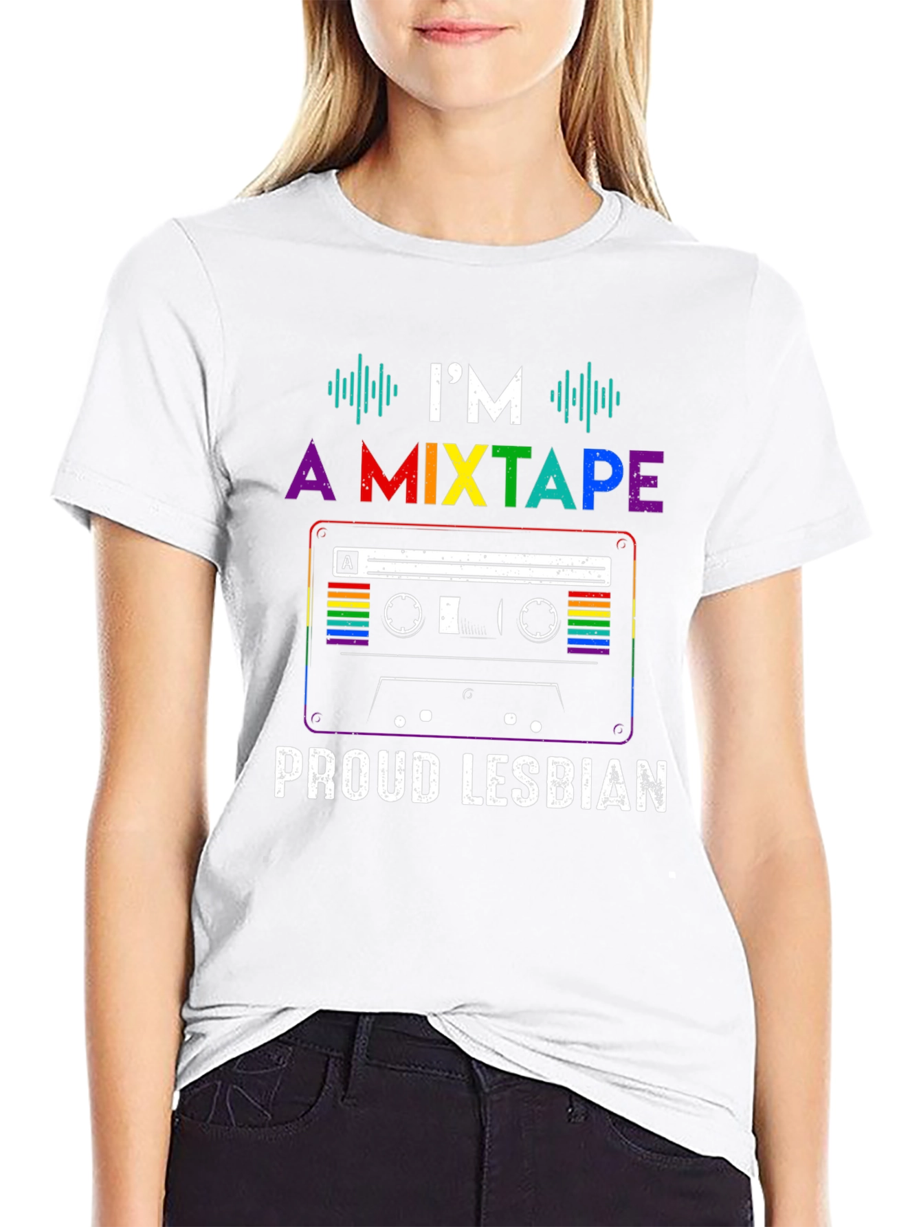 Im A Mixtape Proud Lesbian Pride T-Shirt