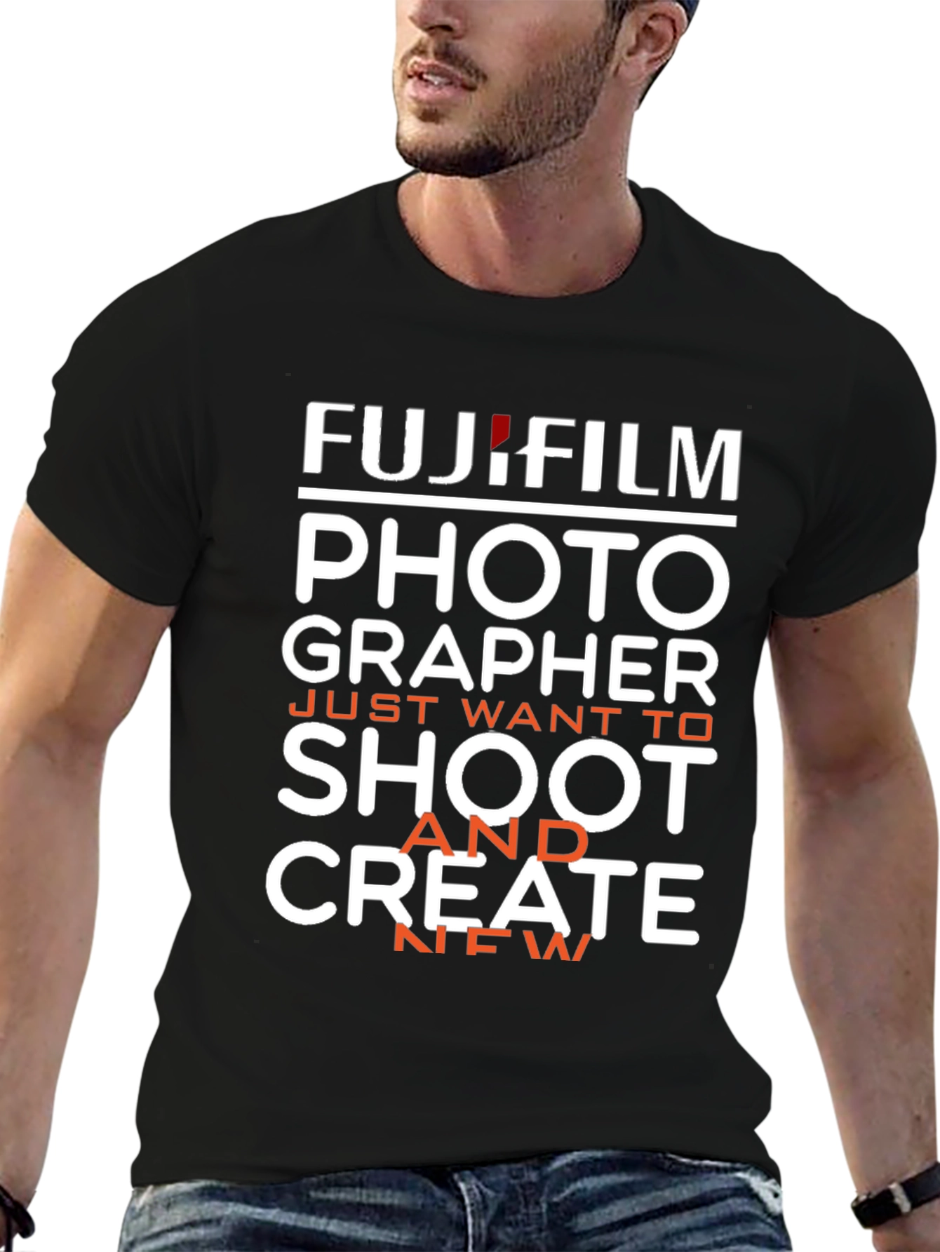 Fujifilm Photographer T-Shirt - Shoot and Create